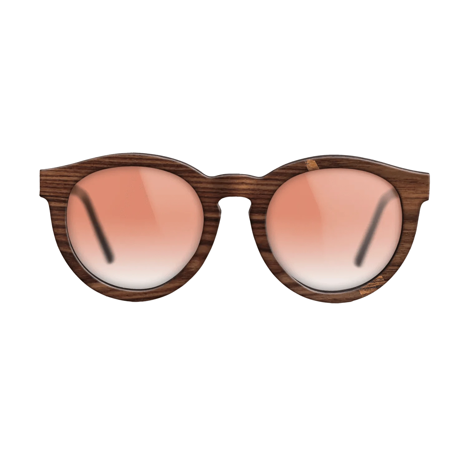 Wenge,Santos Rosewood Dark,Walnut Claro Dark,Bocote: Wedge - The Rebel - Round - 1915 - SIRIS wood optic