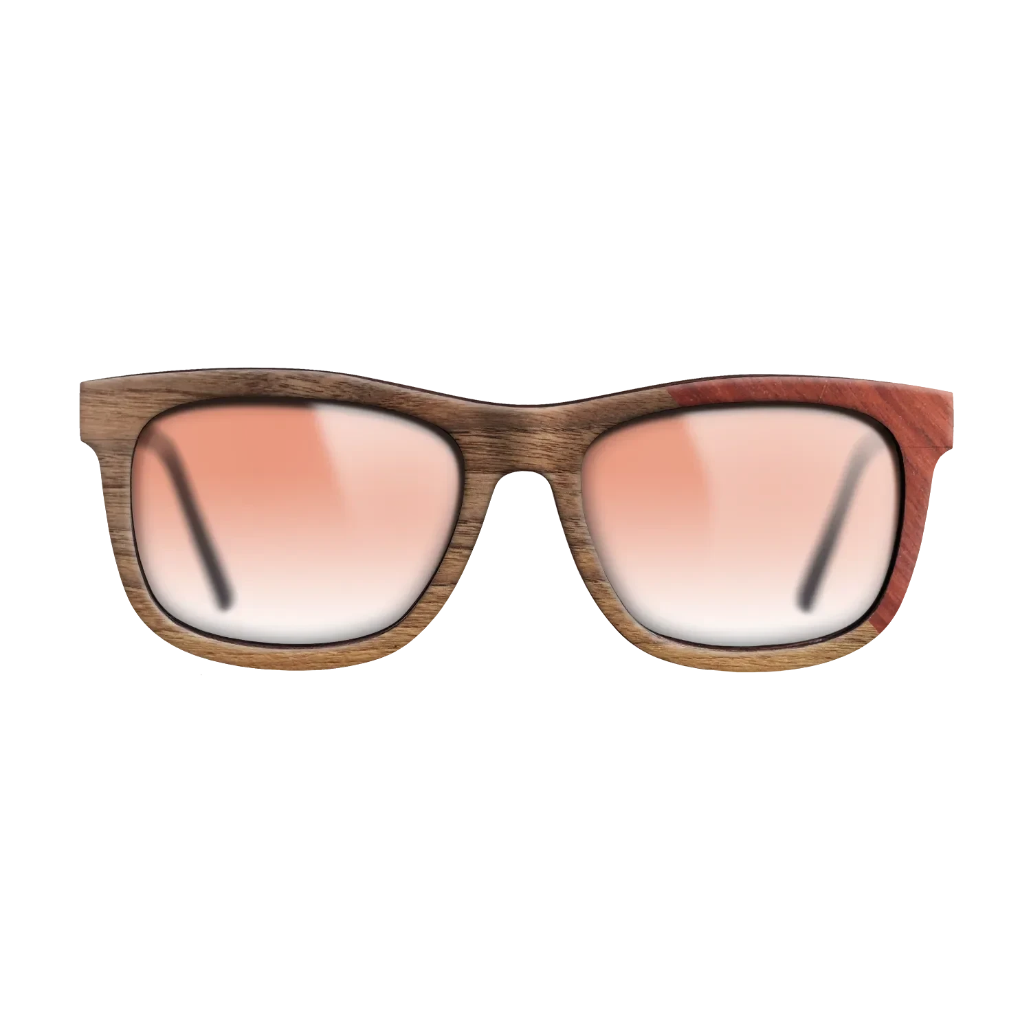 Walnut Claro Light,Poplar Dyed: Red: Dicut - The Hero - Square - 705 - SIRIS wood optic