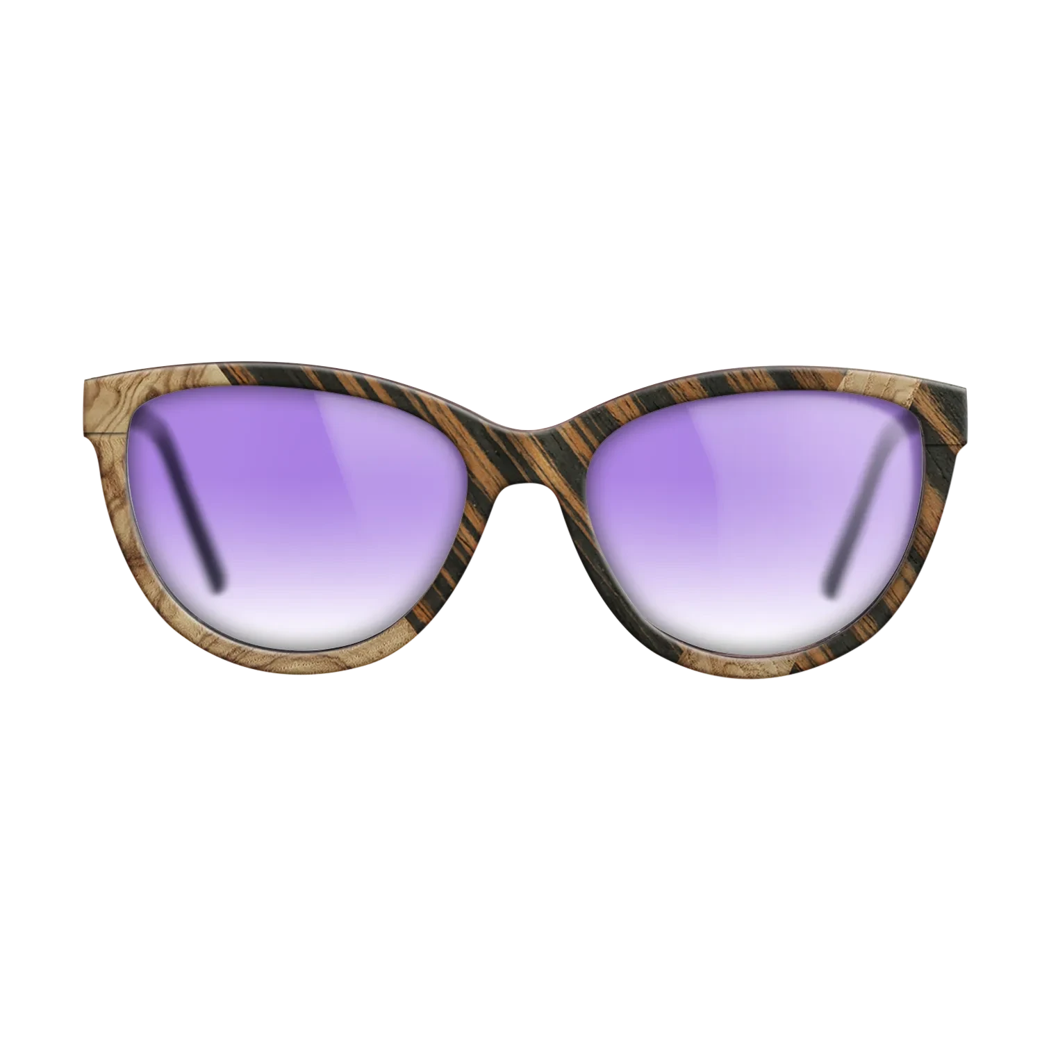 Poplar Dyed: Red,Olive Burl,Italian Ebony: Geometric - The Maiden - Cat - 680 - SIRIS wood optic