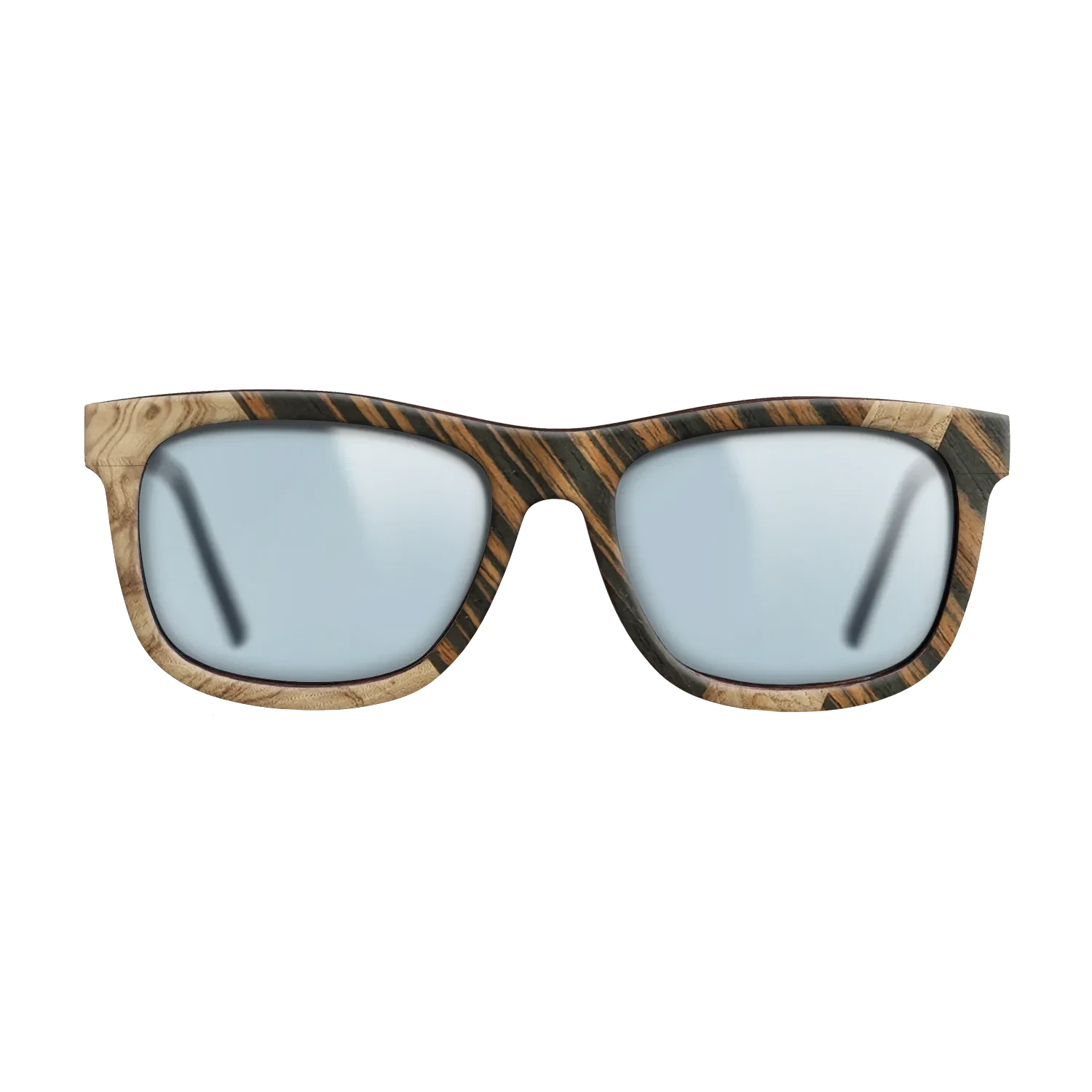 Poplar Dyed: Red,Olive Burl,Italian Ebony: Geometric - The Hero - Square - 680 - SIRIS wood optic