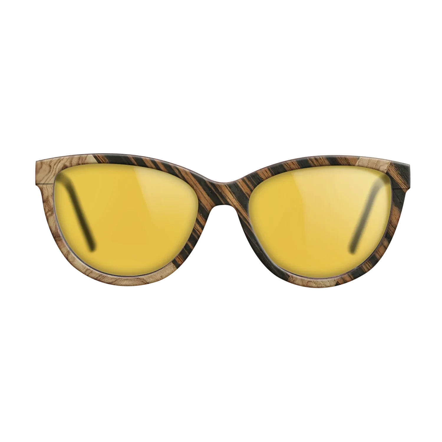 Poplar Dyed: Red,Olive Burl,Italian Ebony: Geometric - The Maiden - Cat - 680 - SIRIS wood optic