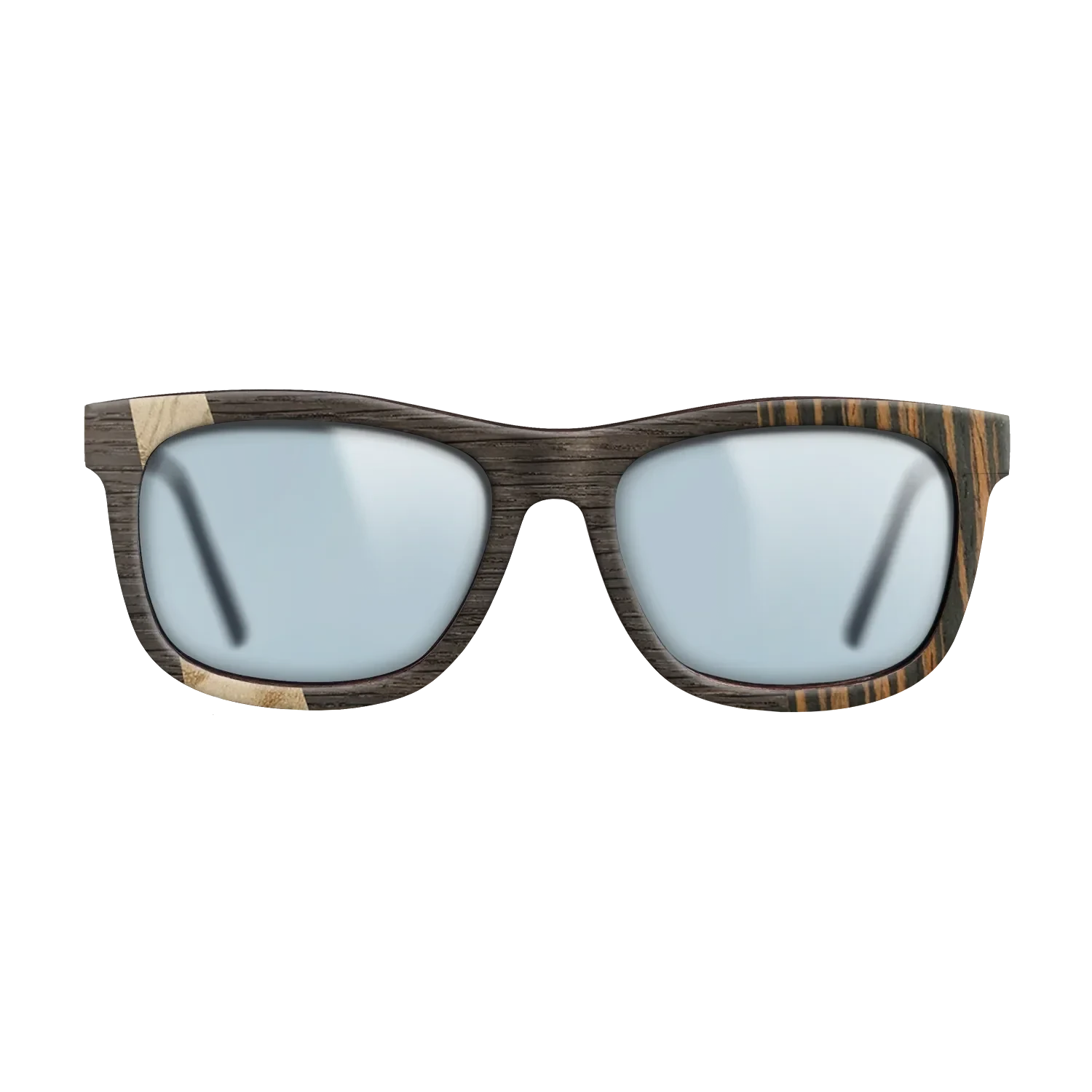 Olive Burl,Fumed Oak,Italian Ebony: Wedge - The Hero - Square - 1609 - SIRIS wood optic