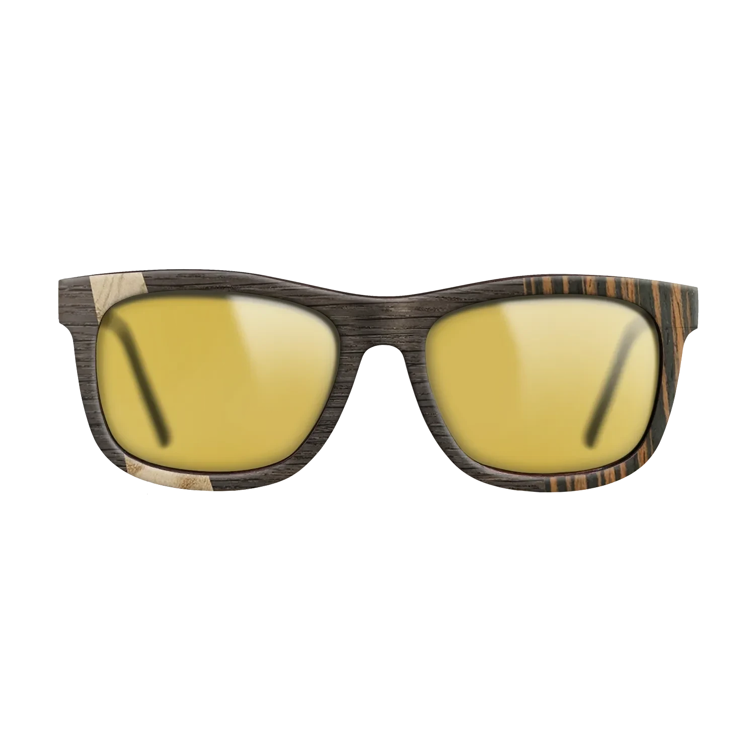 Olive Burl,Fumed Oak,Italian Ebony: Wedge - The Hero - Square - 1609 - SIRIS wood optic