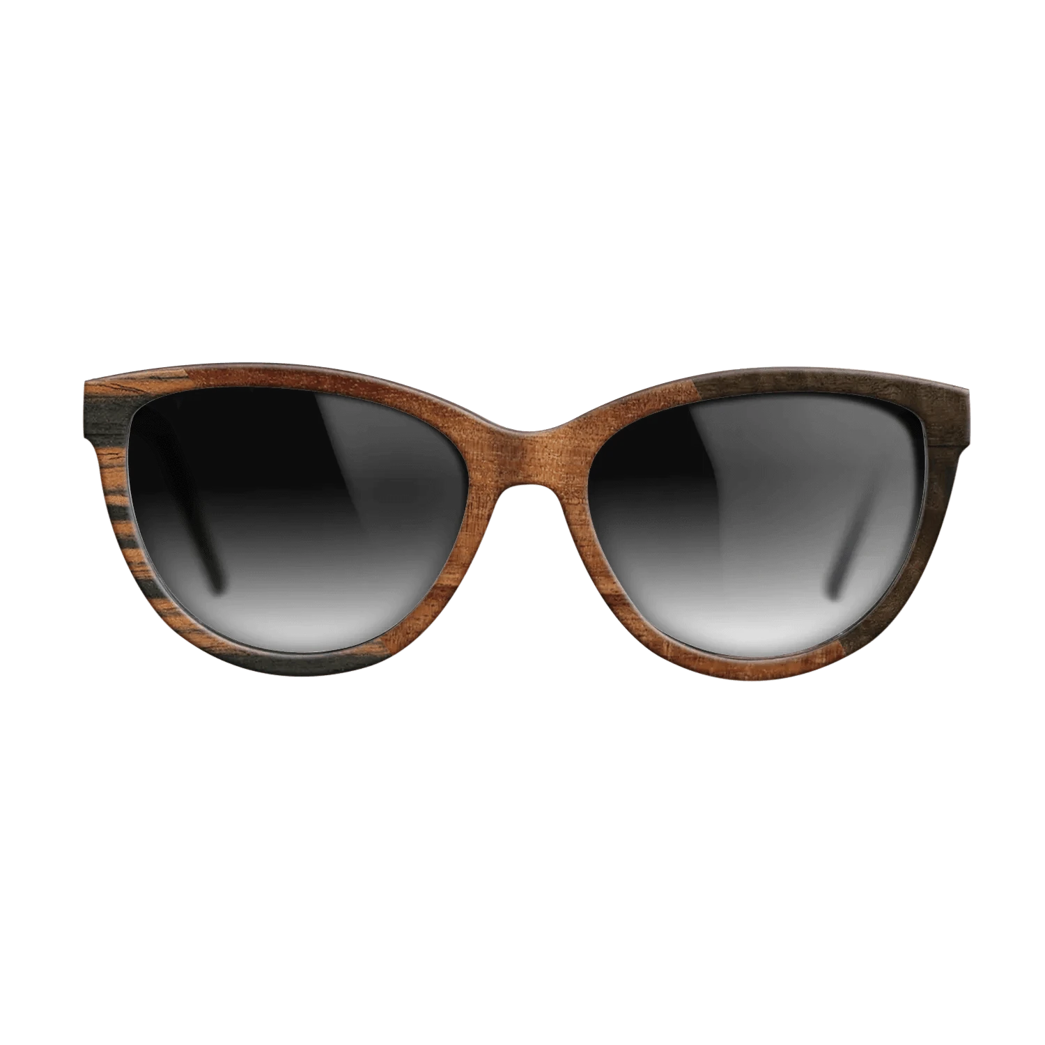 Walnut Burl,Italian Ebony,Koa,Fumed Eucalyptus: Angle Cut - The Maiden - Cat - 915 - SIRIS wood optic