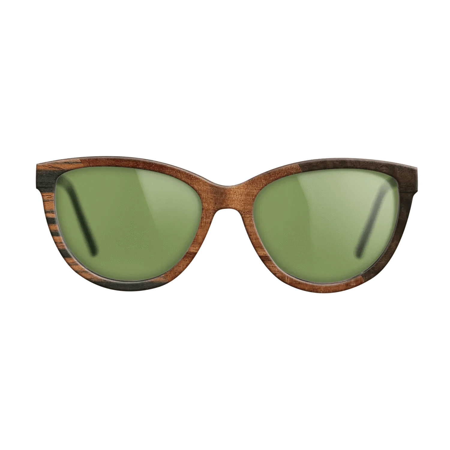 Walnut Burl,Italian Ebony,Koa,Fumed Eucalyptus: Angle Cut - The Maiden - Cat - 915 - SIRIS wood optic