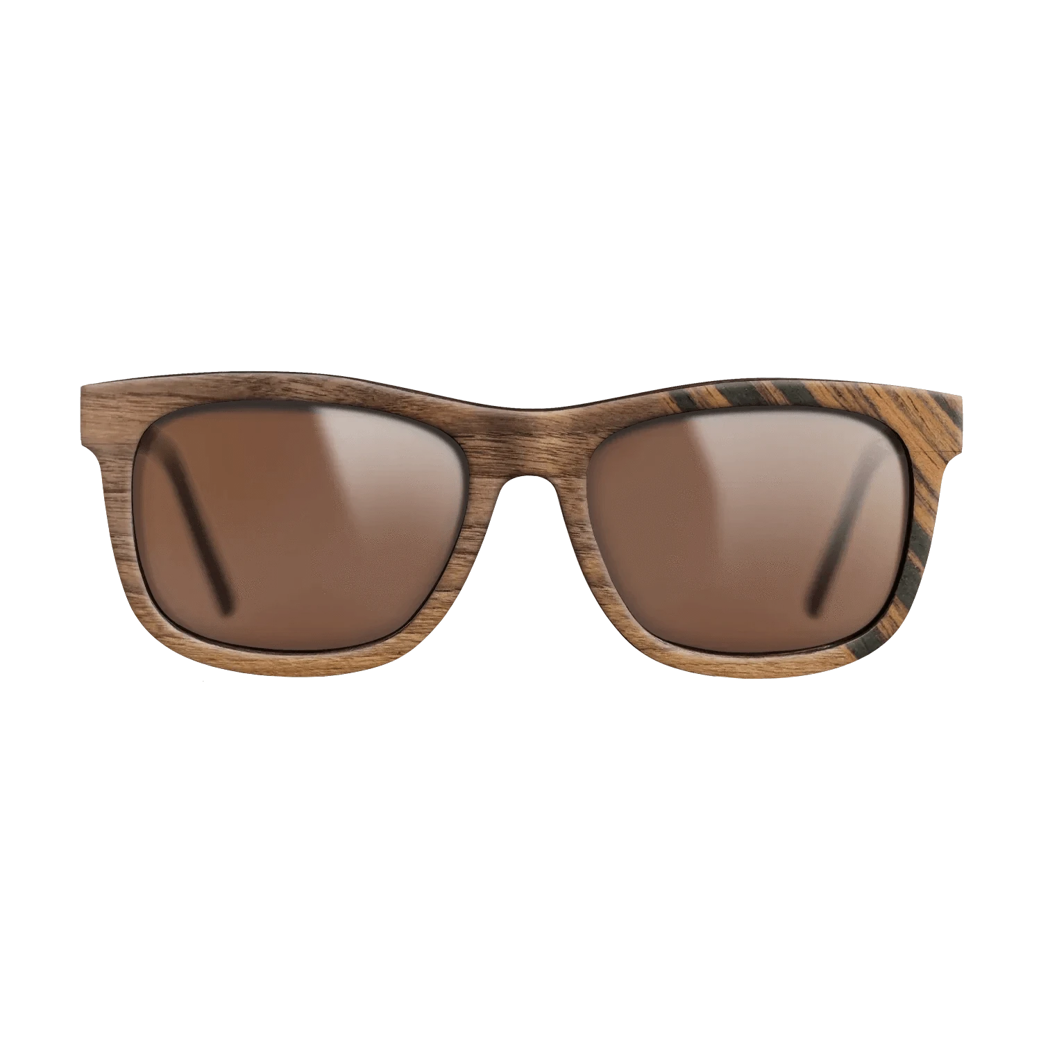 Walnut Claro Light,Italian Ebony: Dicut - The Hero - Square - 952 - SIRIS wood optic