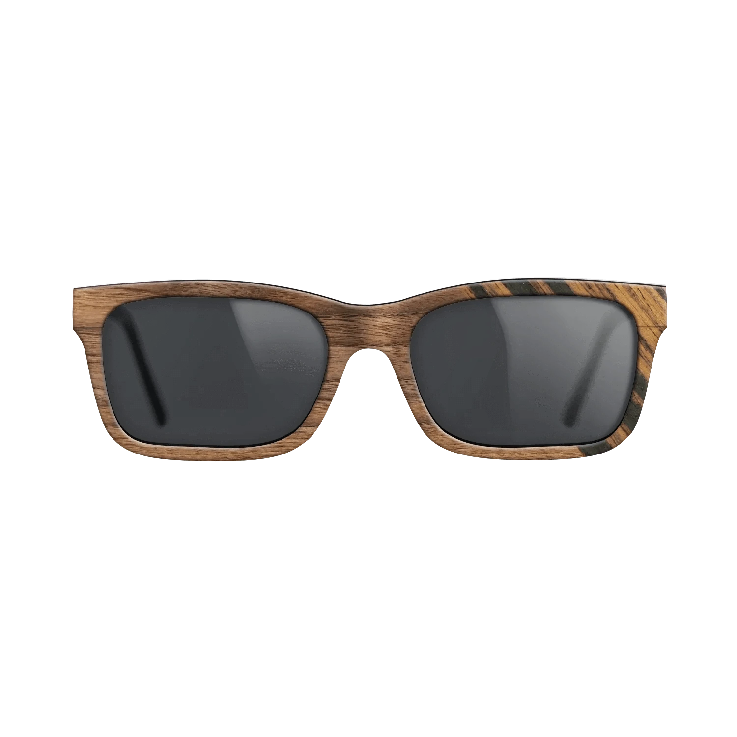 Walnut Claro Light,Italian Ebony: Dicut - The Sage - Rectangle - 952 - SIRIS wood optic