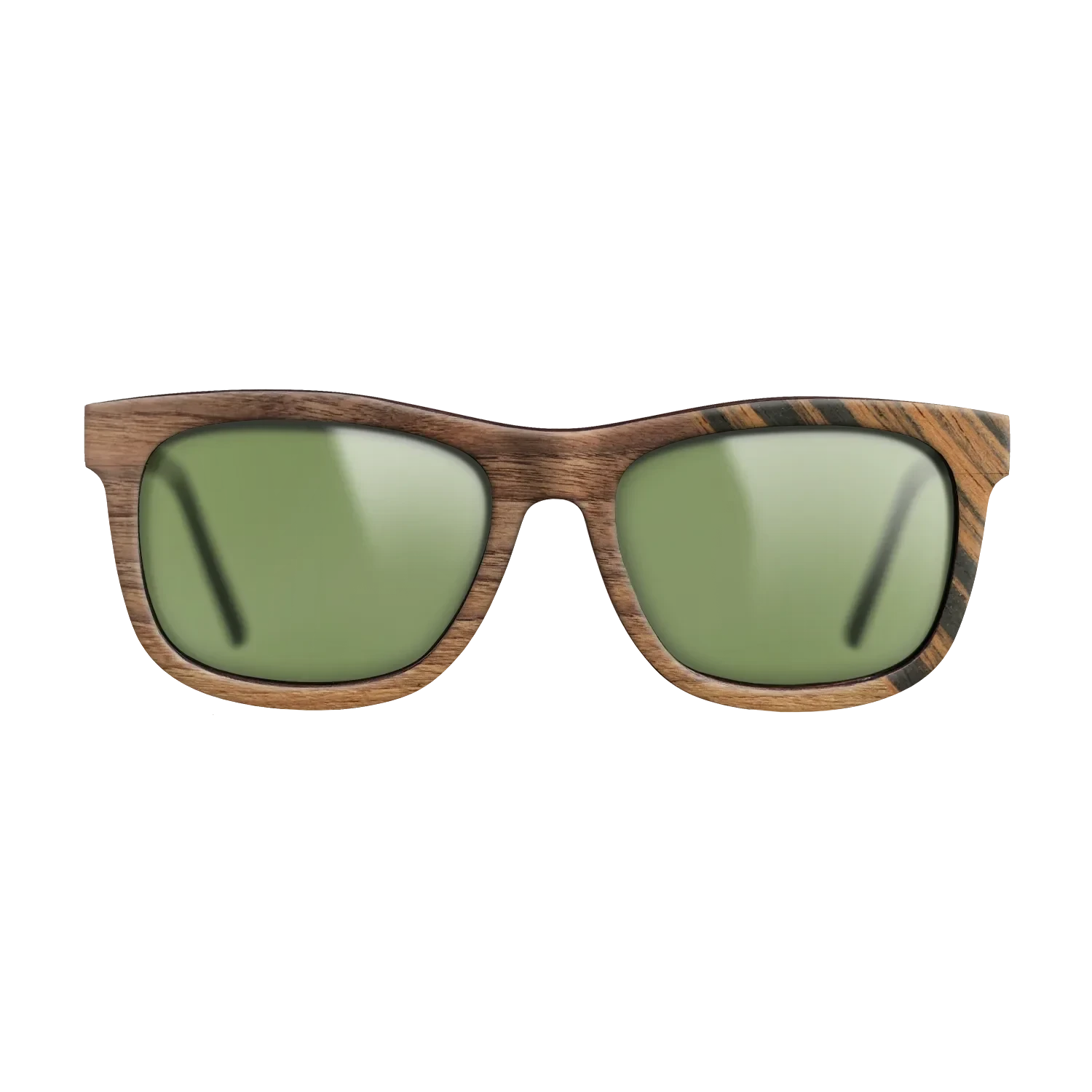 Walnut Claro Light,Italian Ebony: Dicut - The Hero - Square - 952 - SIRIS wood optic