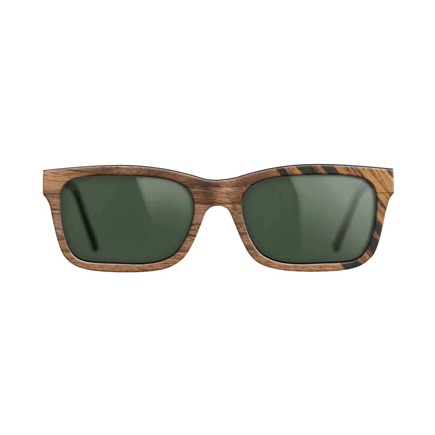 Walnut Claro Light,Italian Ebony: Dicut - The Sage - Rectangle - 952 - SIRIS wood optic