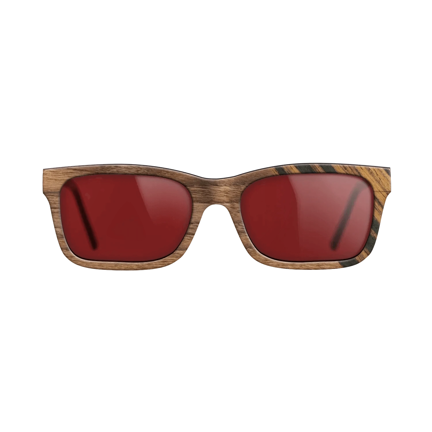 Walnut Claro Light,Italian Ebony: Dicut - The Sage - Rectangle - 952 - SIRIS wood optic