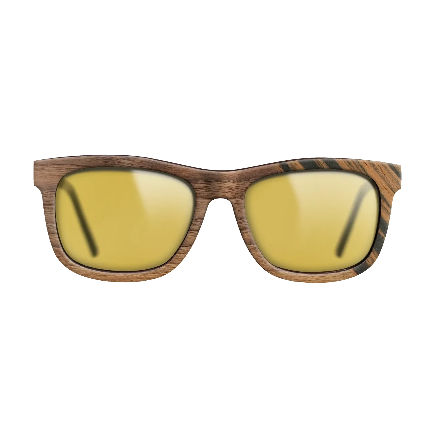 Walnut Claro Light,Italian Ebony: Dicut - The Hero - Square - 952 - SIRIS wood optic