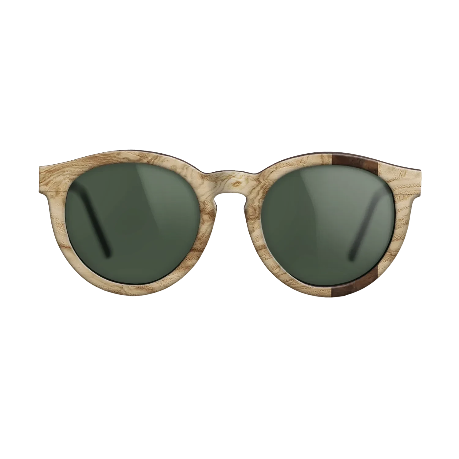 Olive Burl,Walnut Burl: Wedge - The Rebel - Round - 1436 - SIRIS wood optic