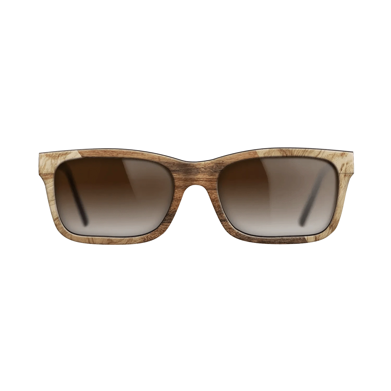 Kingwood,Olive Burl,Santos Rosewood Light: Angle Cut - The Sage - Rectangle - 907 - SIRIS wood optic