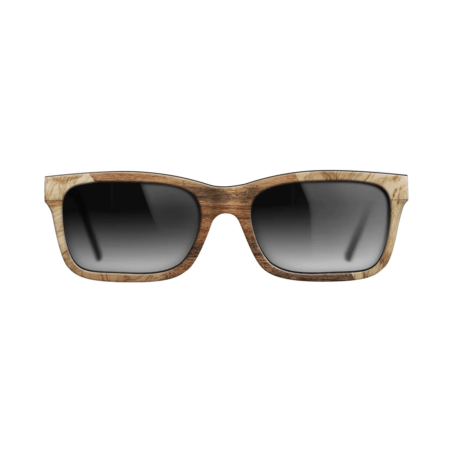 Kingwood,Olive Burl,Santos Rosewood Light: Angle Cut - The Sage - Rectangle - 907 - SIRIS wood optic
