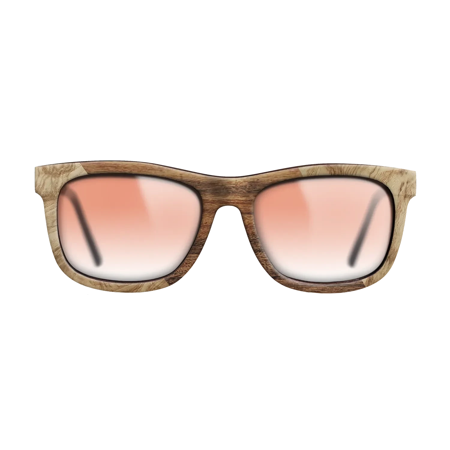 Kingwood,Olive Burl,Santos Rosewood Light: Angle Cut - The Hero - Square - 907 - SIRIS wood optic