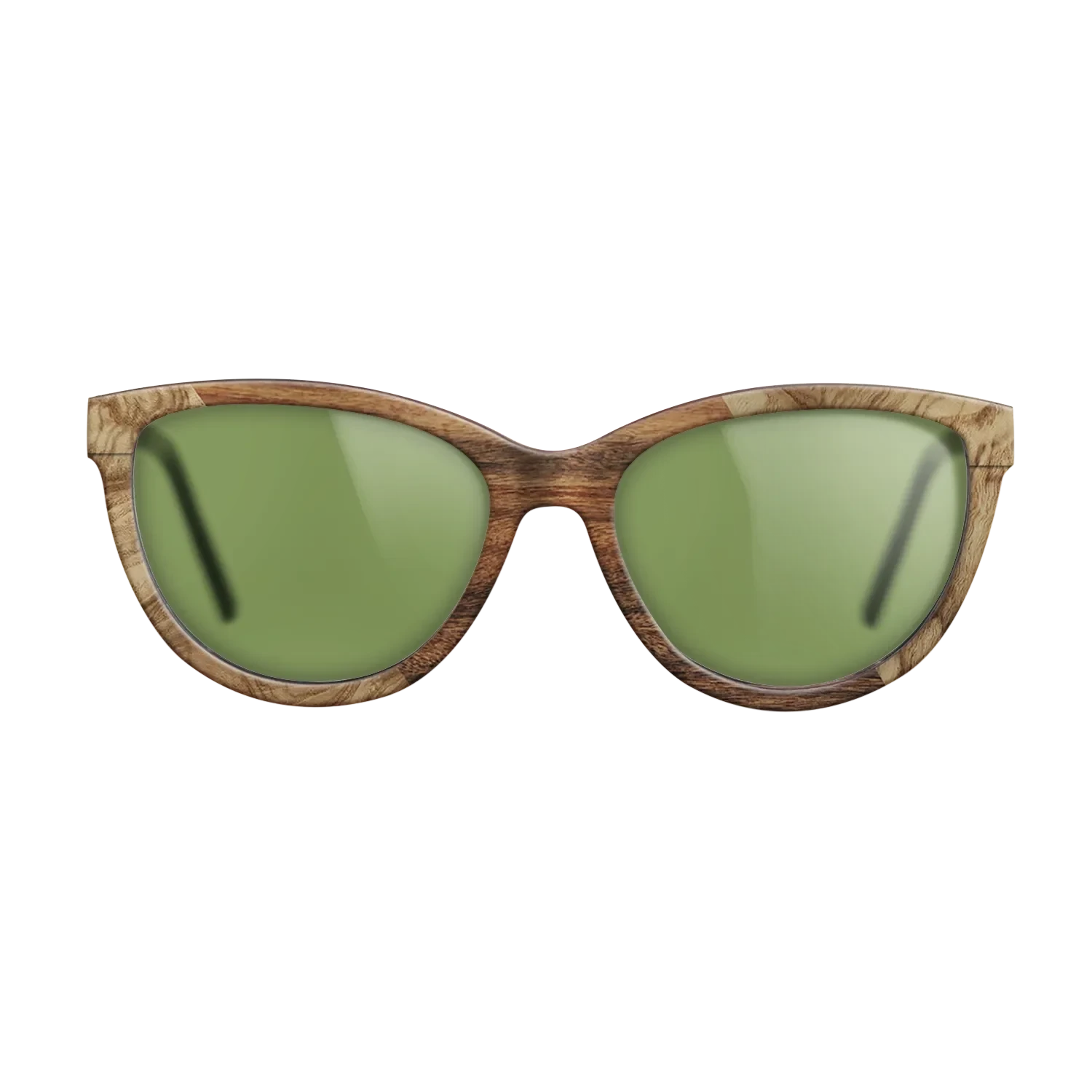 Kingwood,Olive Burl,Santos Rosewood Light: Angle Cut - The Maiden - Cat - 907 - SIRIS wood optic