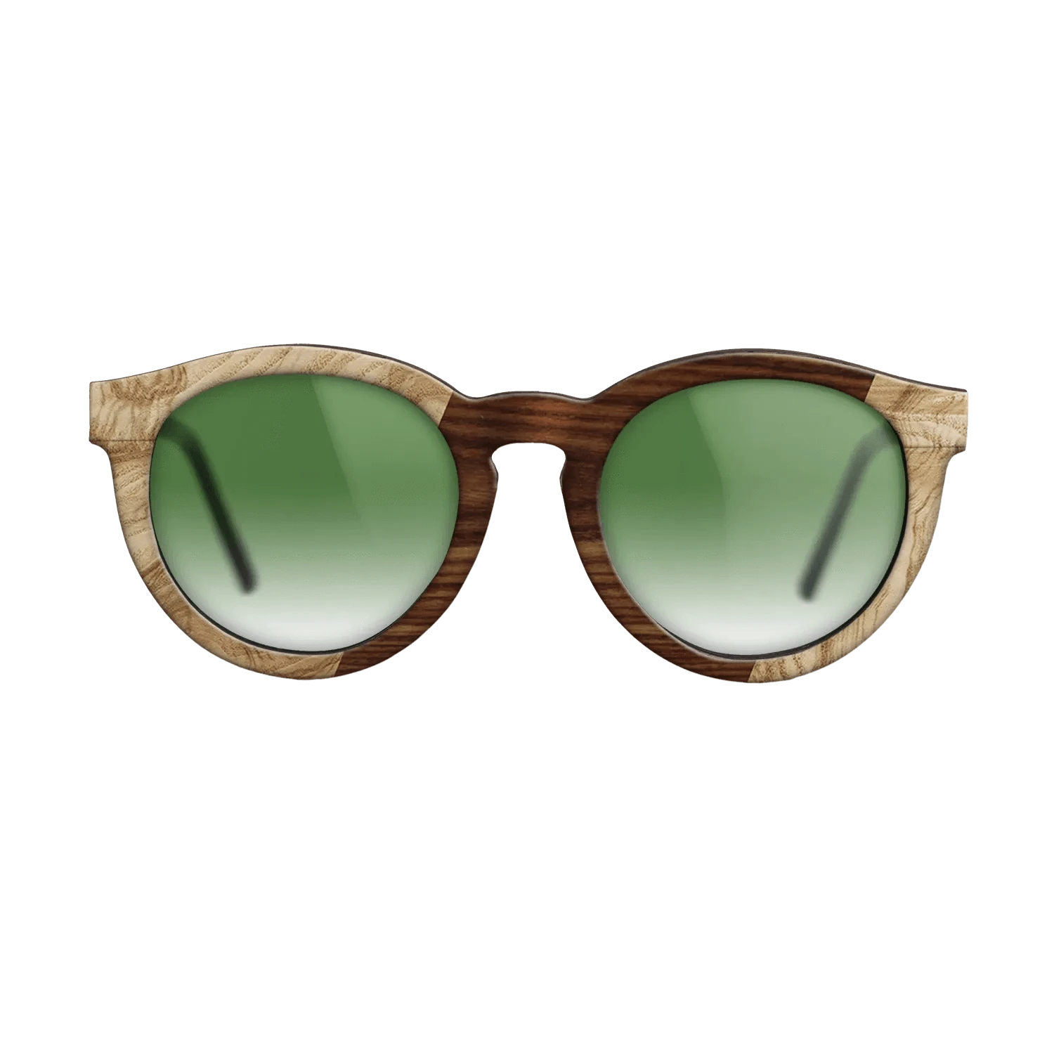 Kingwood,Olive Burl: Angle Cut - The Rebel - Round - 1189 - SIRIS wood optic