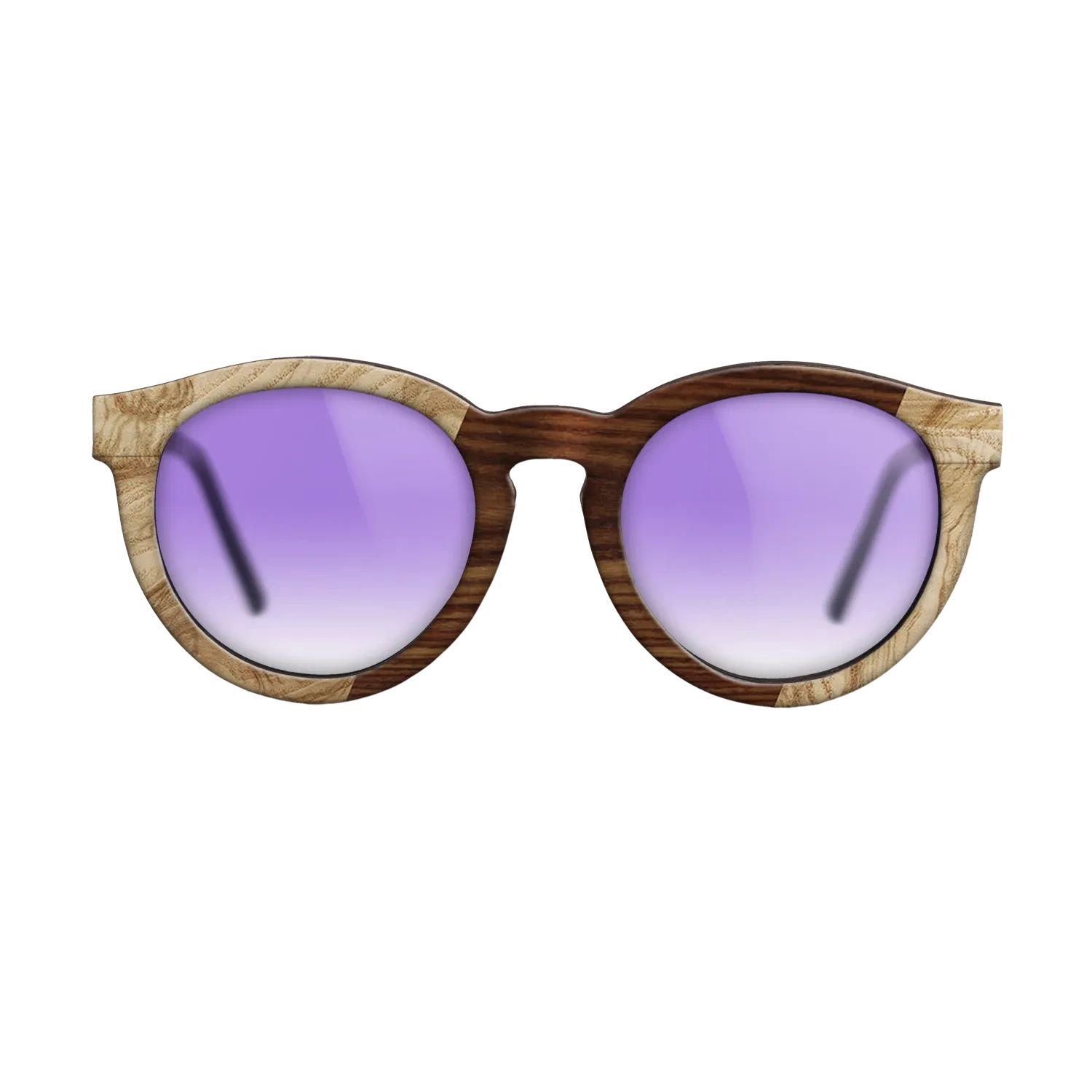 Kingwood,Olive Burl: Angle Cut - The Rebel - Round - 1189 - SIRIS wood optic