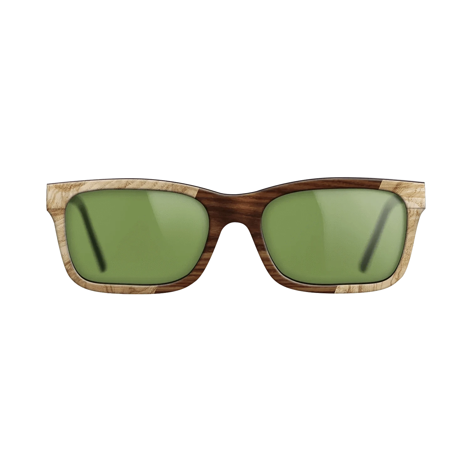 Kingwood,Olive Burl: Angle Cut - The Sage - Rectangle - 1189 - SIRIS wood optic