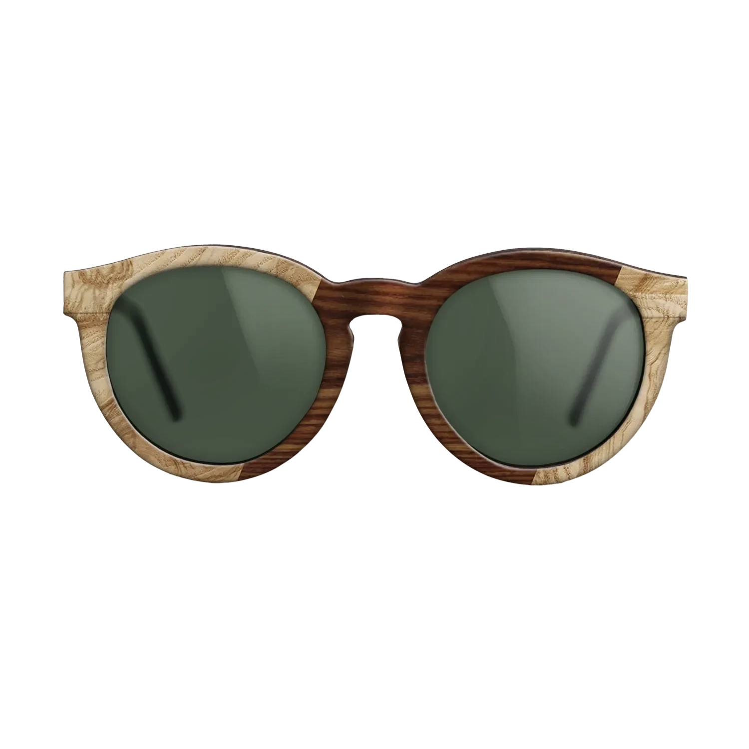 Kingwood,Olive Burl: Angle Cut - The Rebel - Round - 1189 - SIRIS wood optic