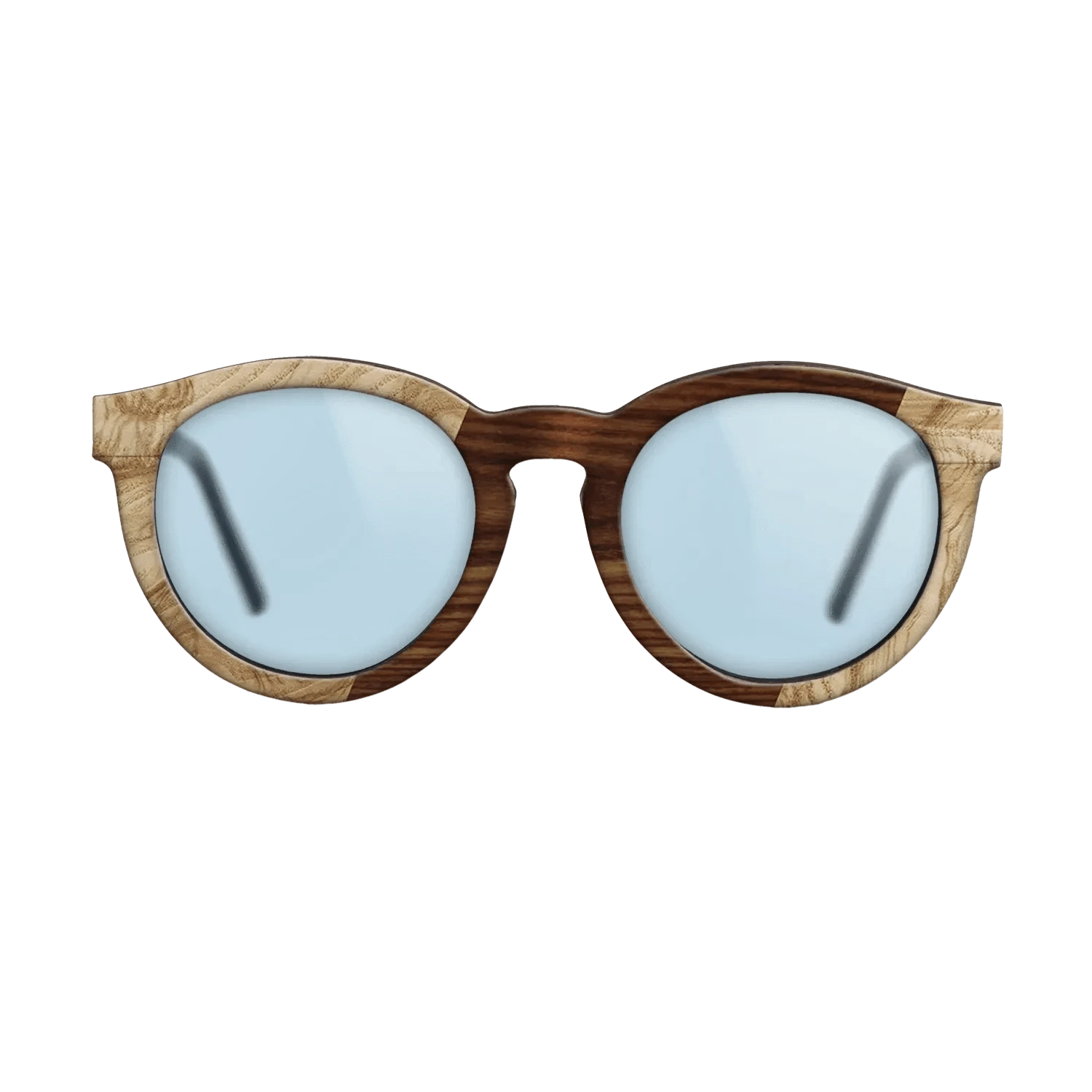 Kingwood,Olive Burl: Angle Cut - The Rebel - Round - 1189 - SIRIS wood optic