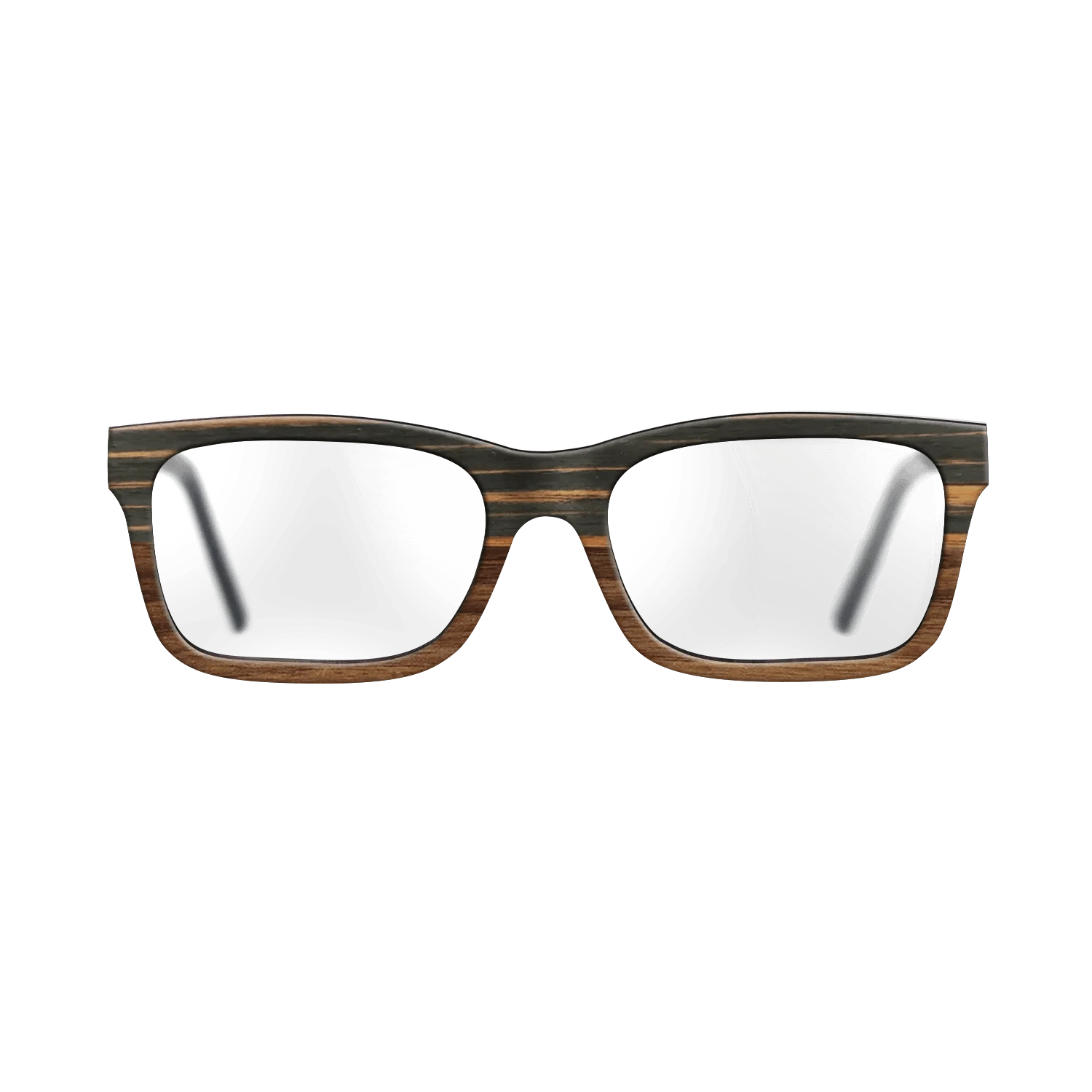Italian Ebony,Walnut Claro Light: Binary - The Sage - Rectangle - 1135 - SIRIS wood optic