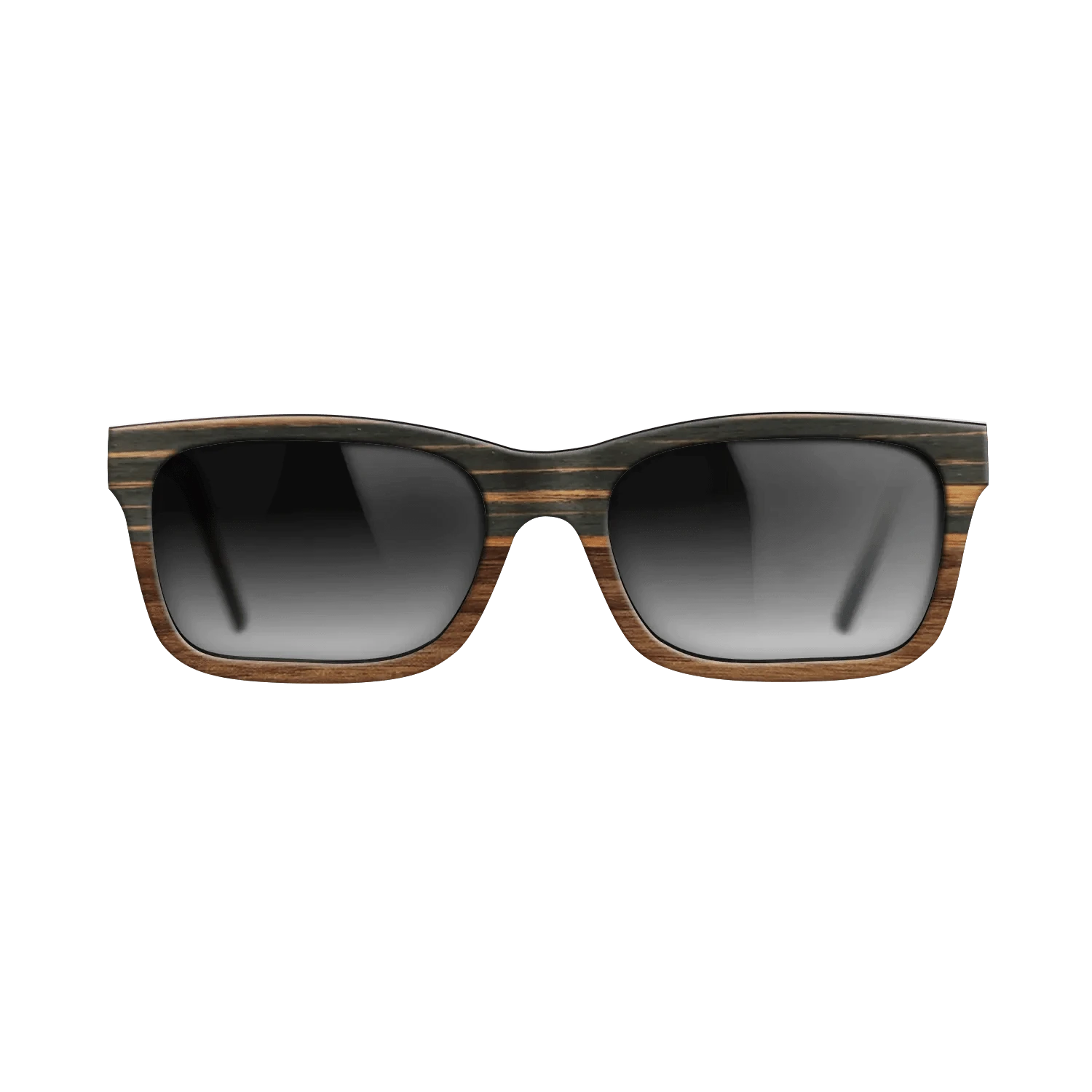 Italian Ebony,Walnut Claro Light: Binary - The Sage - Rectangle - 1135 - SIRIS wood optic