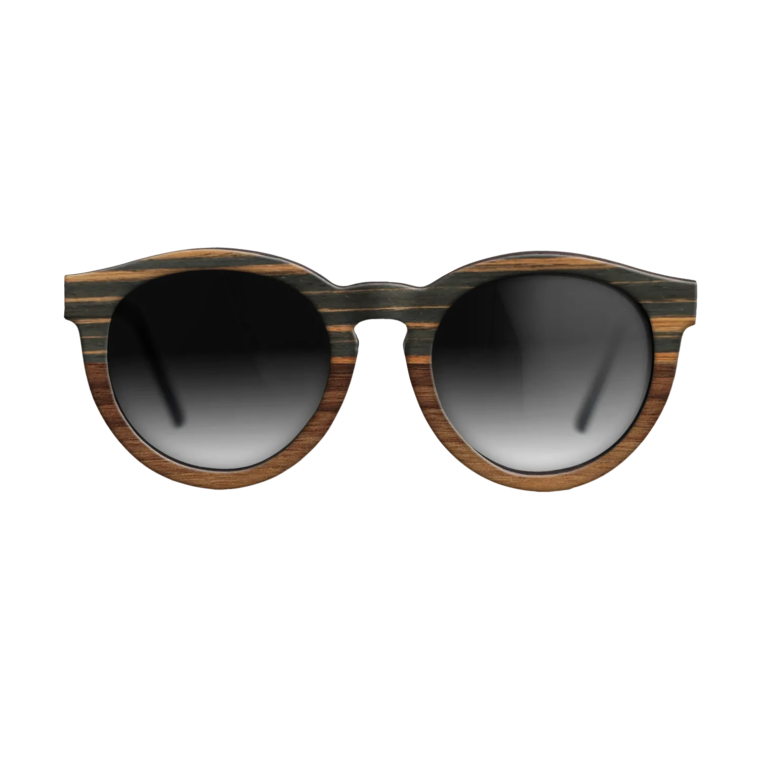 Italian Ebony,Walnut Claro Light: Binary - The Rebel - Round - 1135 - SIRIS wood optic