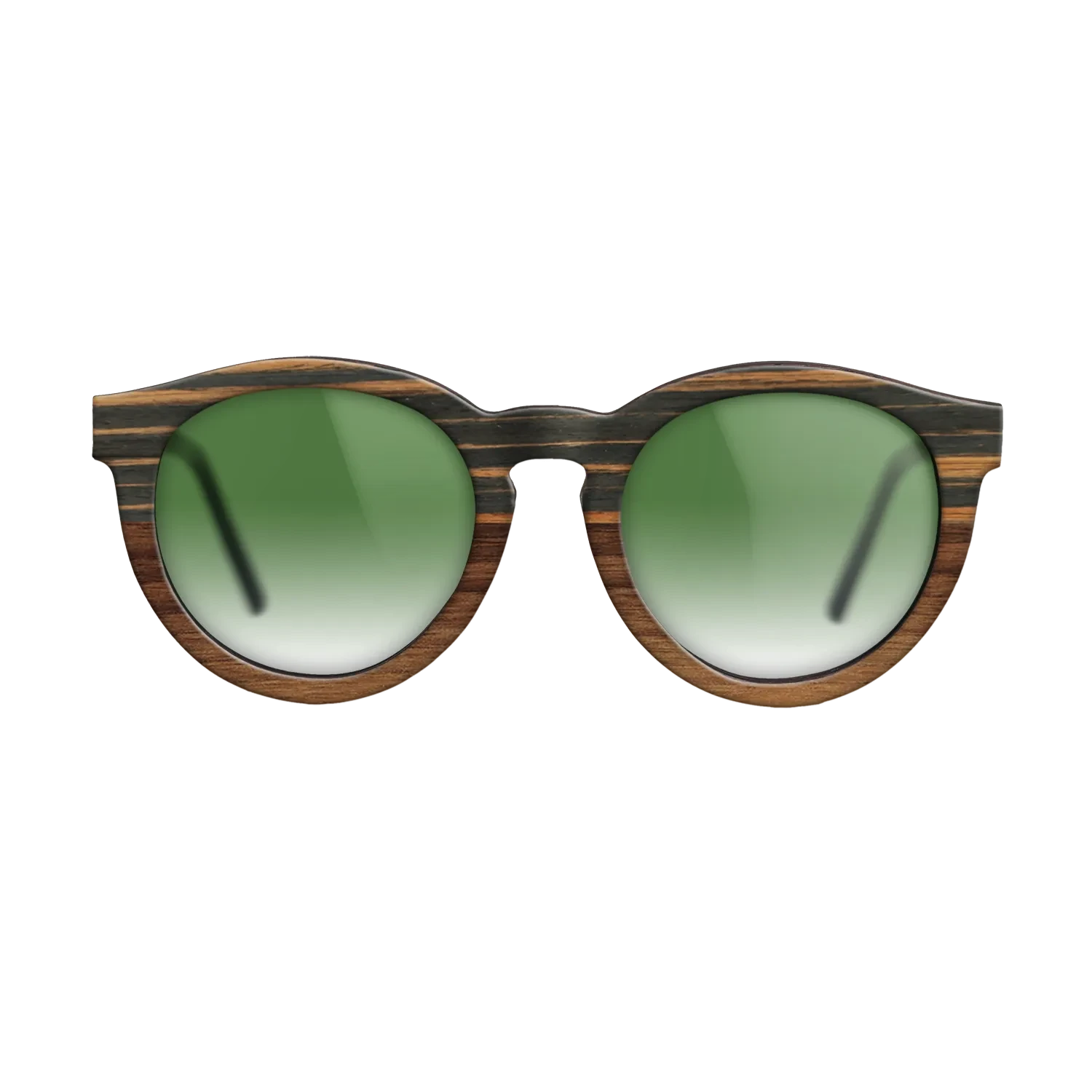 Italian Ebony,Walnut Claro Light: Binary - The Rebel - Round - 1135 - SIRIS wood optic