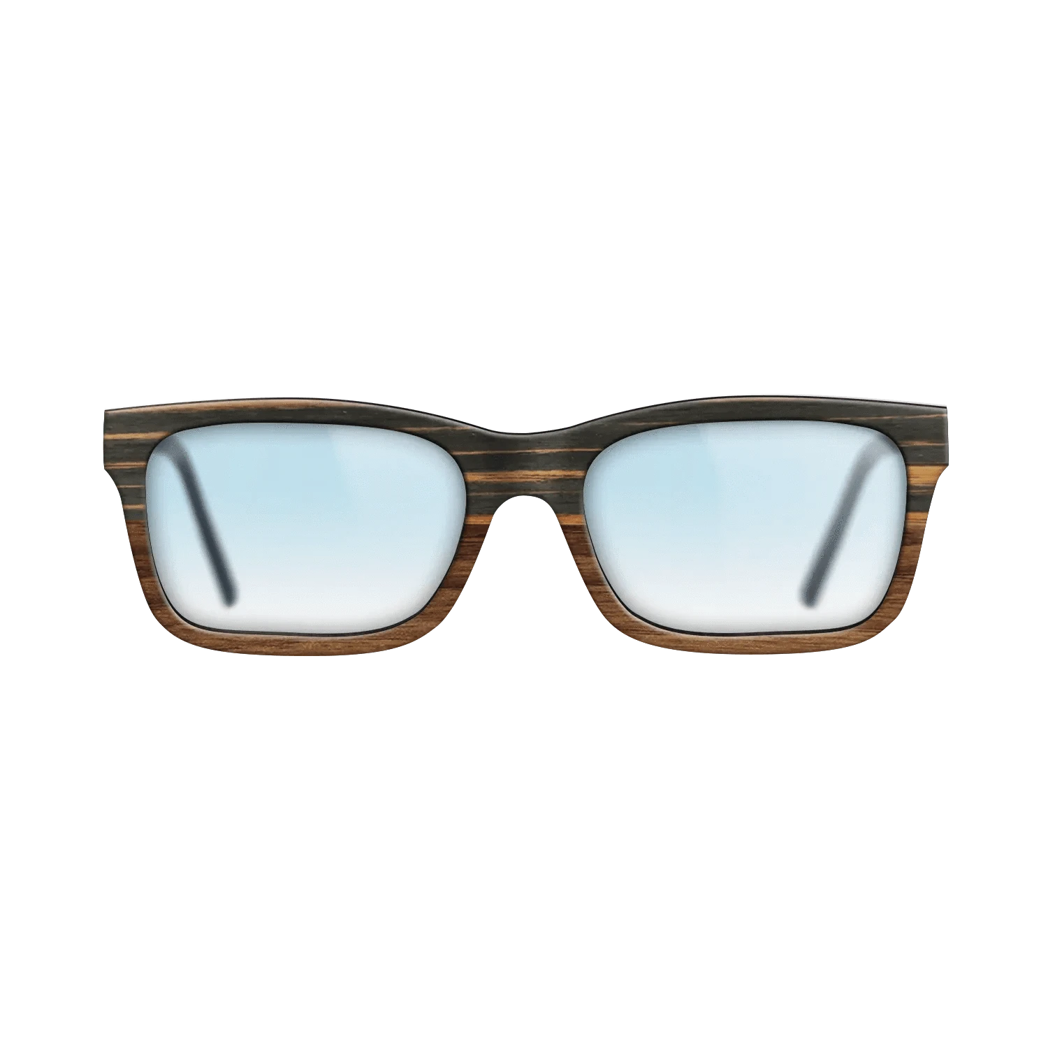 Italian Ebony,Walnut Claro Light: Binary - The Sage - Rectangle - 1135 - SIRIS wood optic