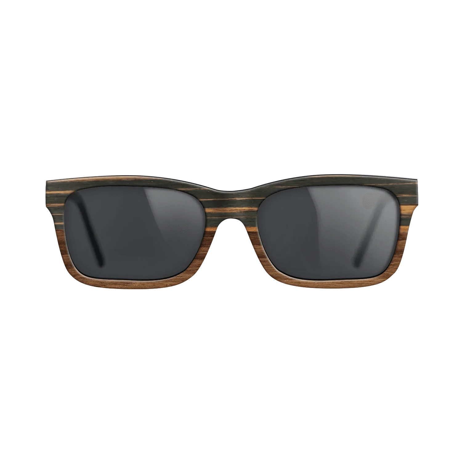 Italian Ebony,Walnut Claro Light: Binary - The Sage - Rectangle - 1135 - SIRIS wood optic