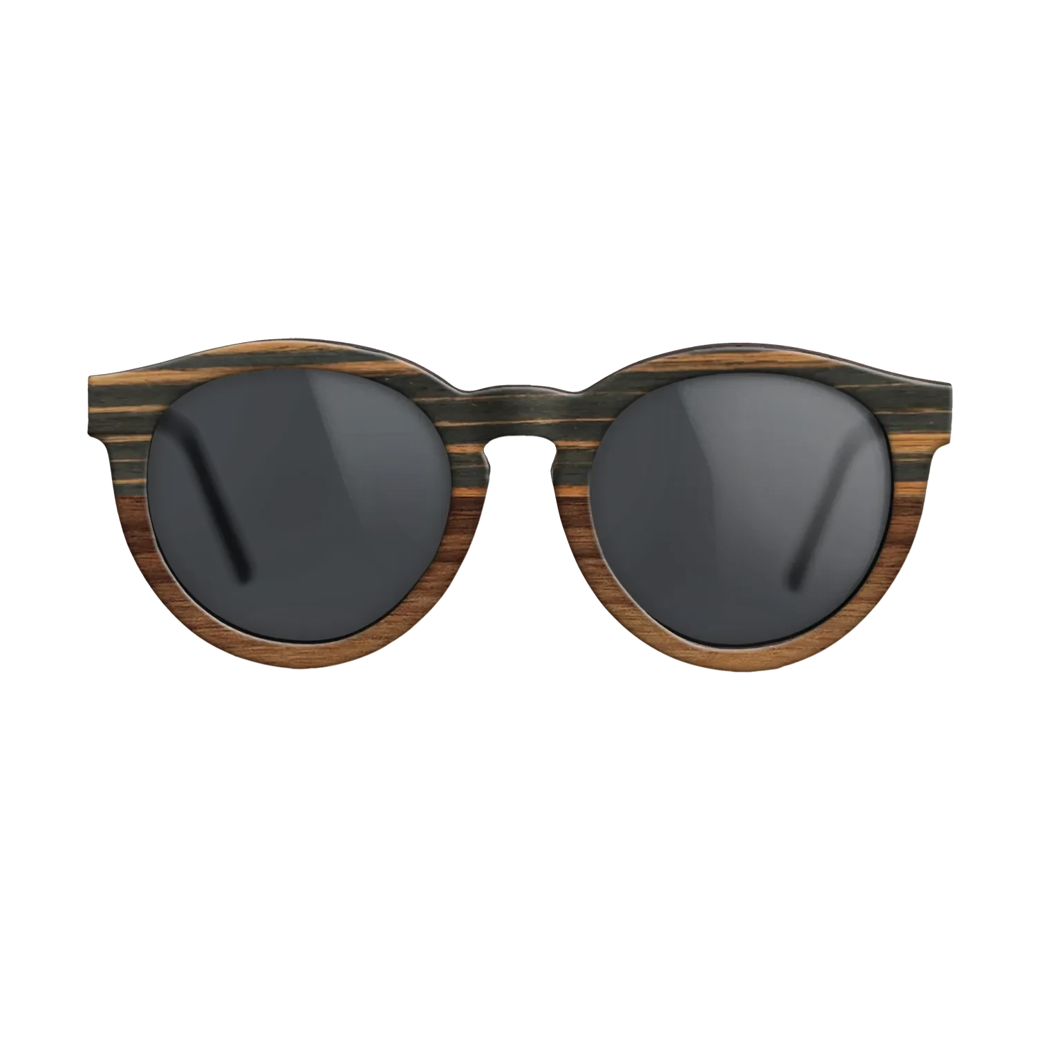 Italian Ebony,Walnut Claro Light: Binary - The Rebel - Round - 1135 - SIRIS wood optic