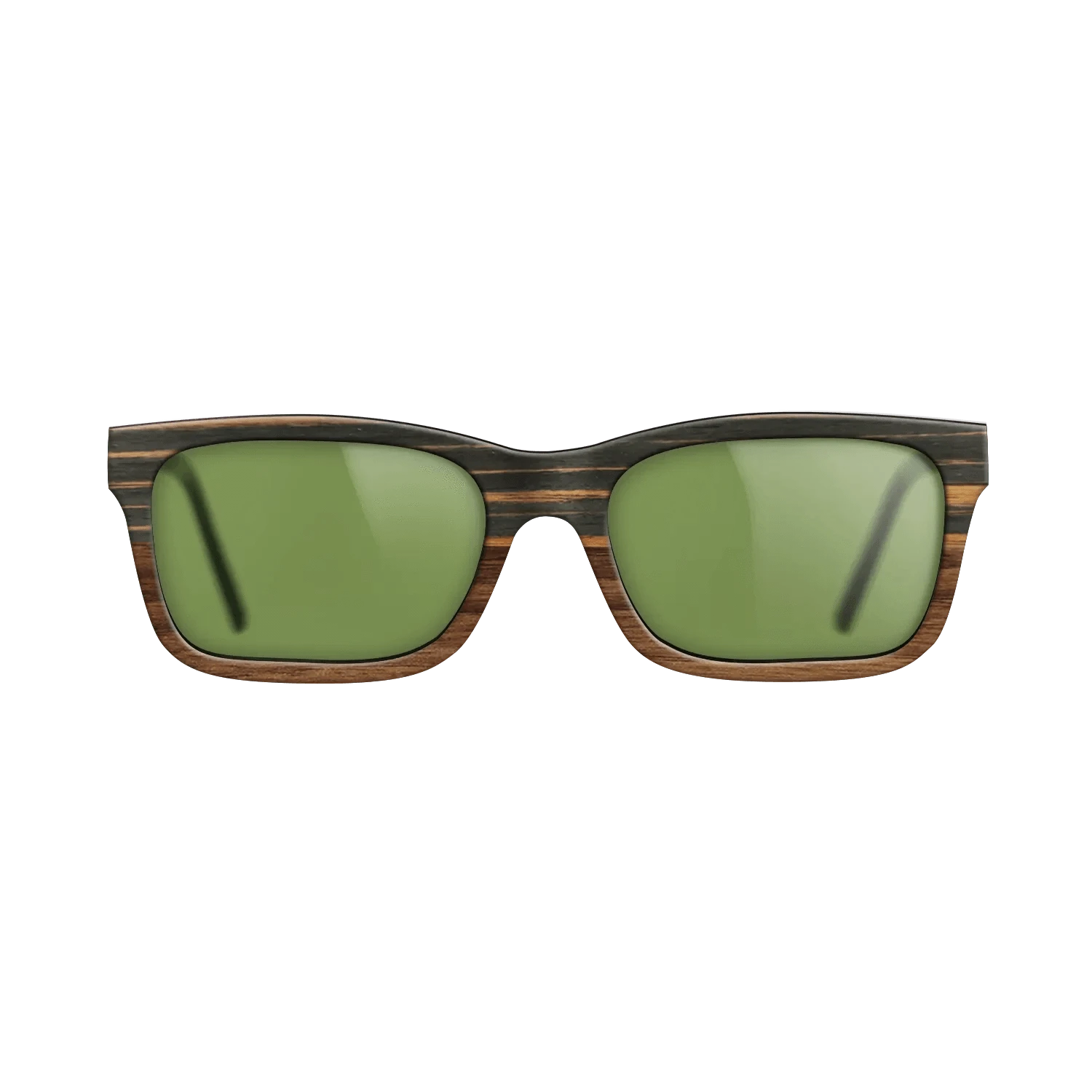 Italian Ebony,Walnut Claro Light: Binary - The Sage - Rectangle - 1135 - SIRIS wood optic