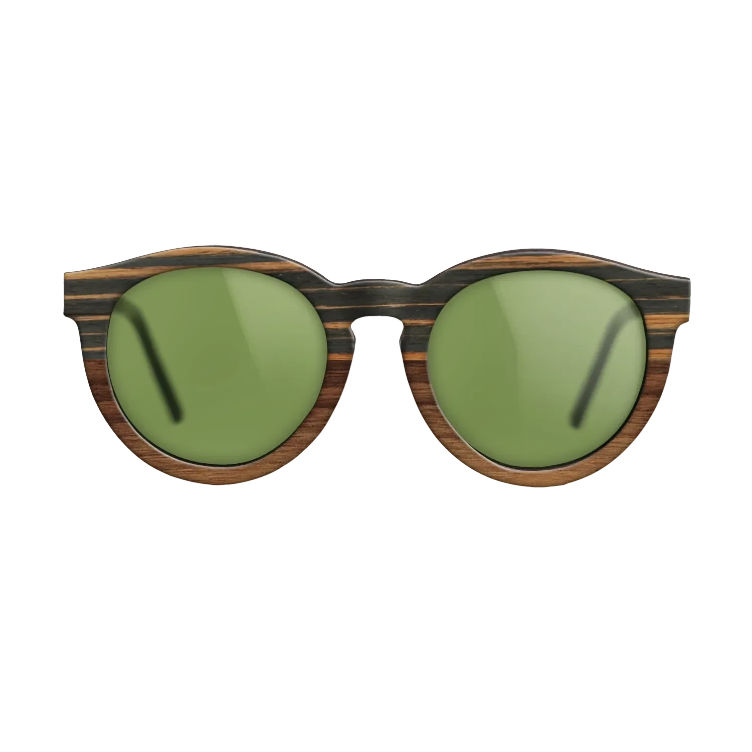 Italian Ebony,Walnut Claro Light: Binary - The Rebel - Round - 1135 - SIRIS wood optic