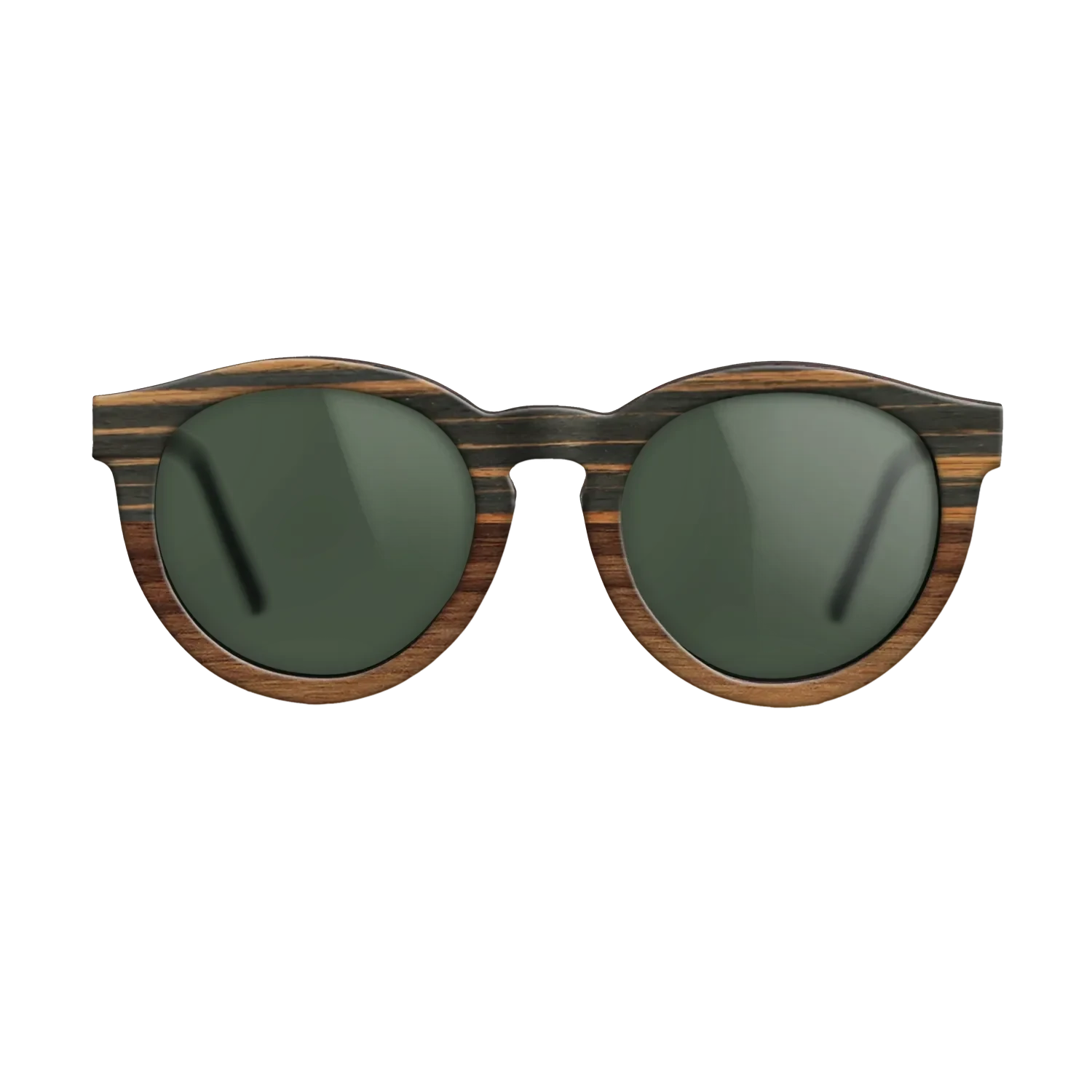 Italian Ebony,Walnut Claro Light: Binary - The Rebel - Round - 1135 - SIRIS wood optic