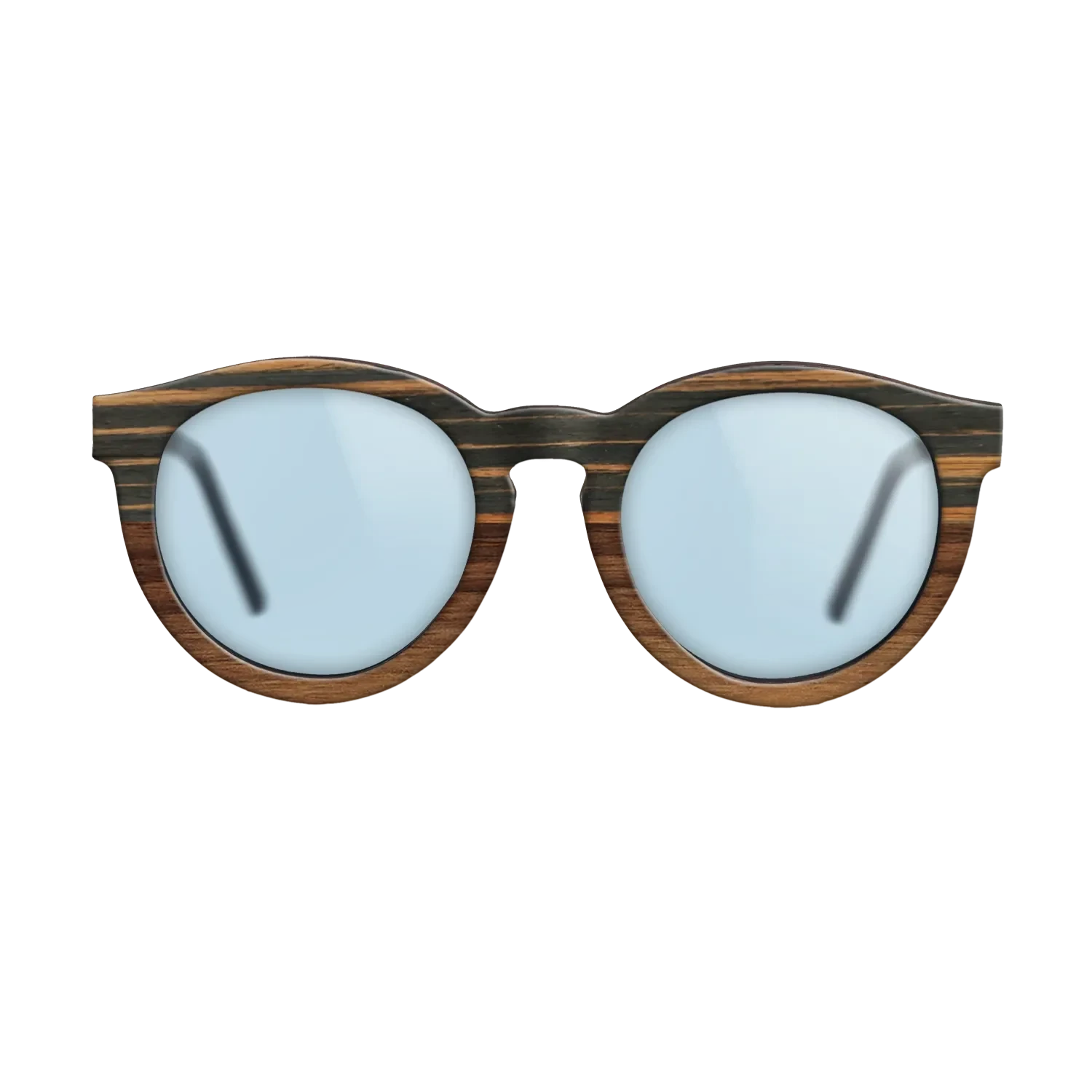 Italian Ebony,Walnut Claro Light: Binary - The Rebel - Round - 1135 - SIRIS wood optic