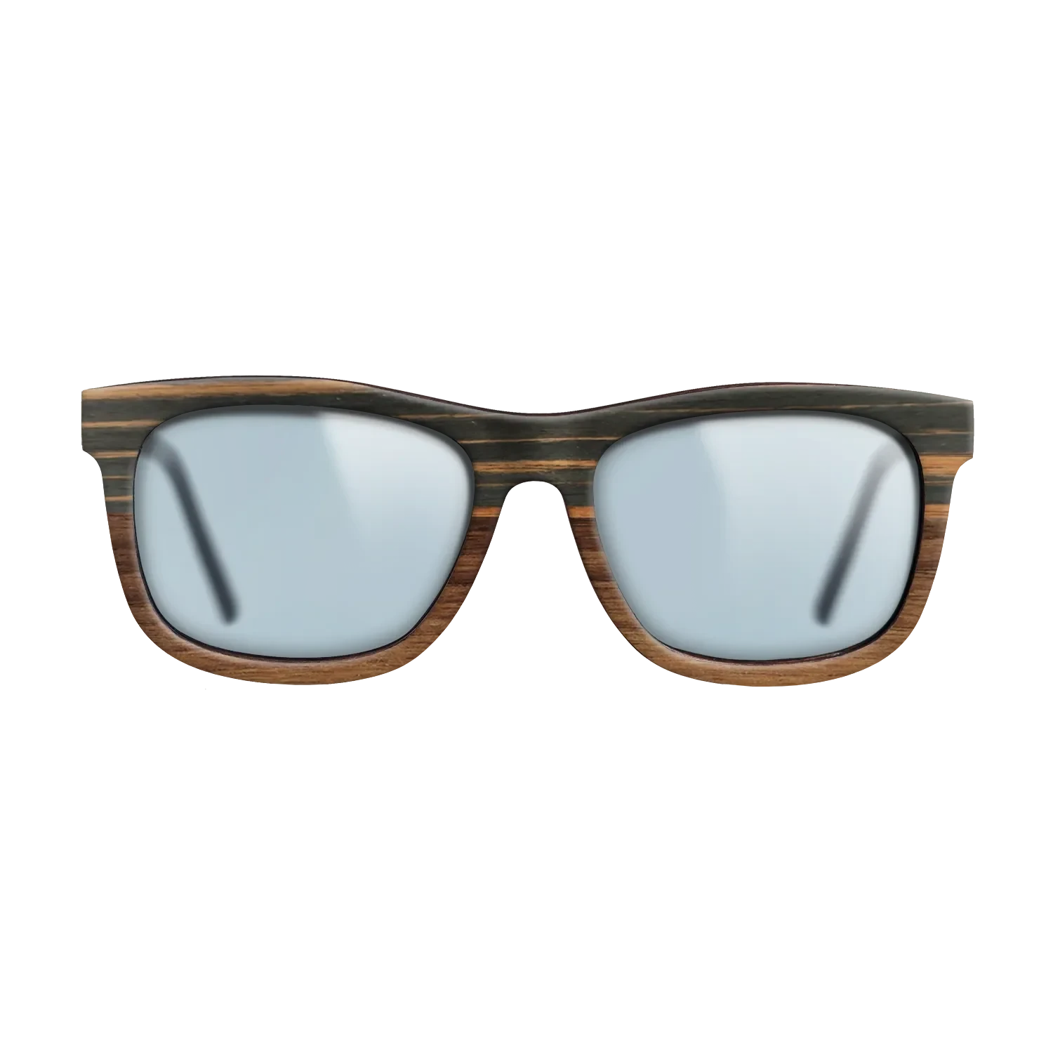 Italian Ebony,Walnut Claro Light: Binary - The Hero - Square - 1135 - SIRIS wood optic