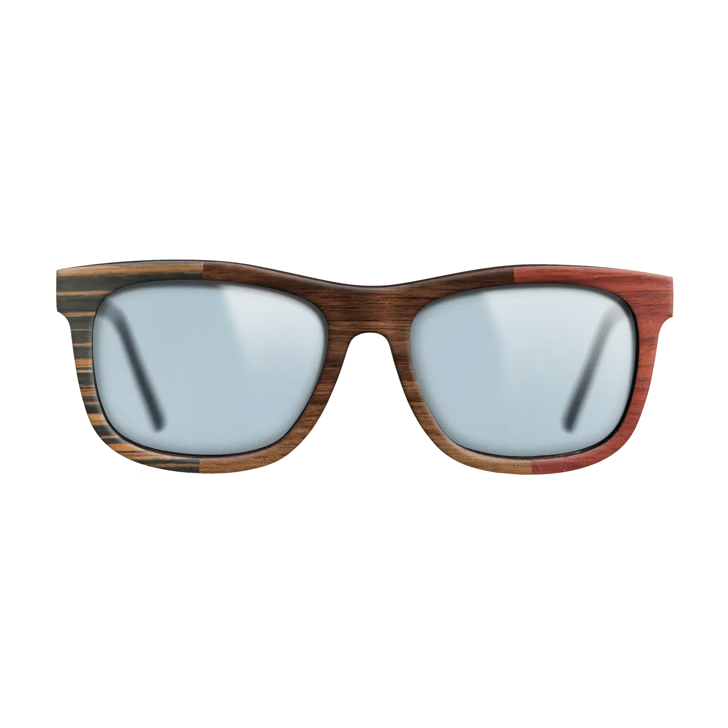 Walnut Claro Dark,Italian Ebony,Poplar Dyed: Red: Patch - The Hero - Square - 932 - SIRIS wood optic