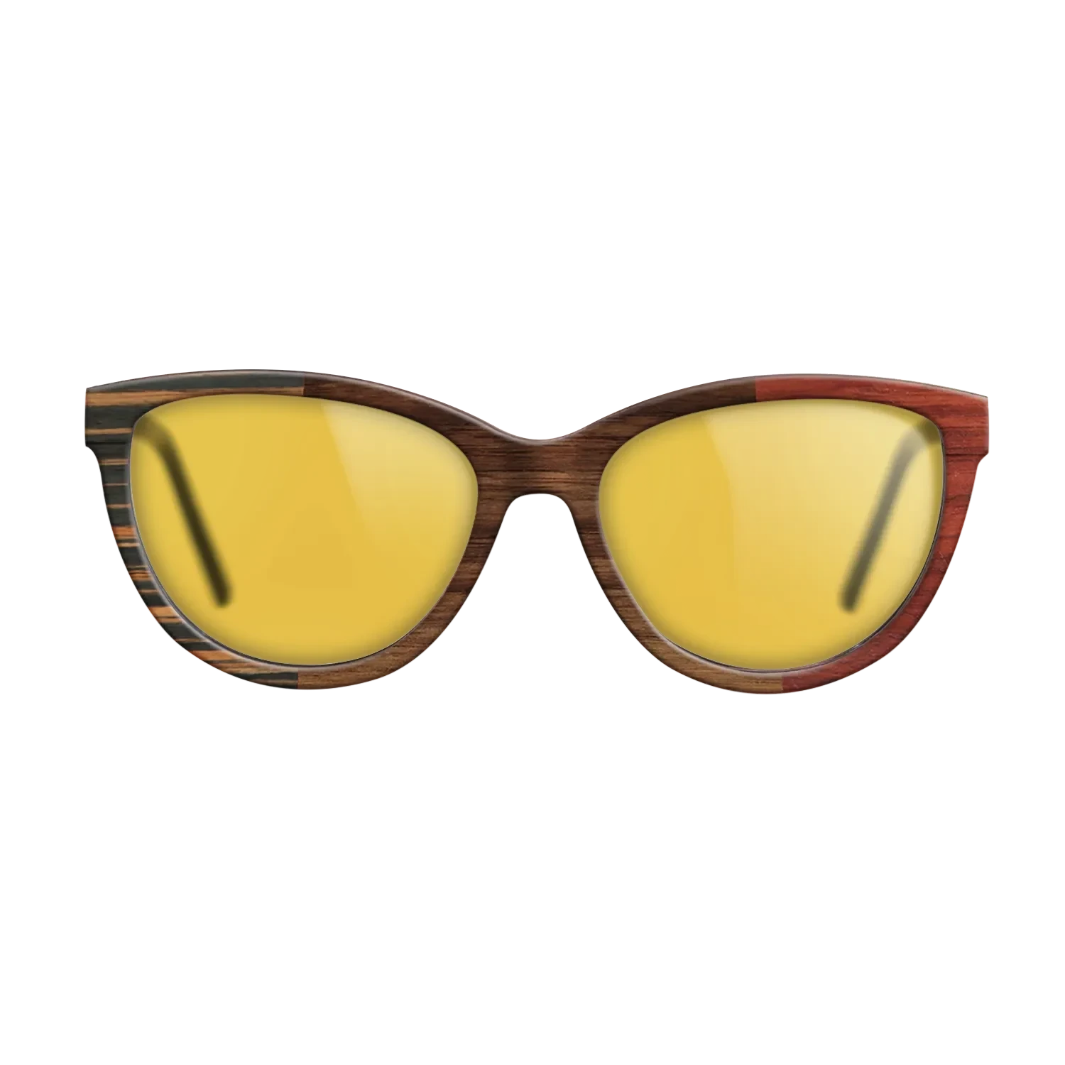 Walnut Claro Dark,Italian Ebony,Poplar Dyed: Red: Patch - The Maiden - Cat - 932 - SIRIS wood optic