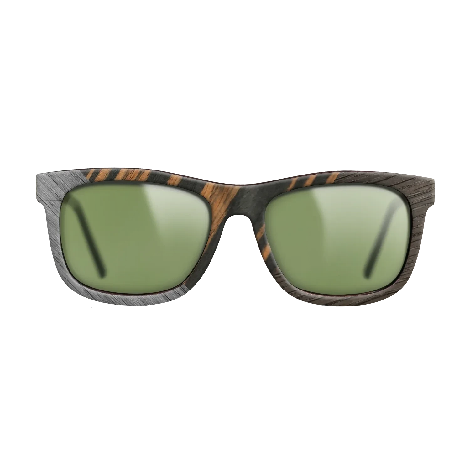 Koa,Fumed Oak,Purpleheart: Angle Cut - The Hero - Square - 1384 - SIRIS wood optic