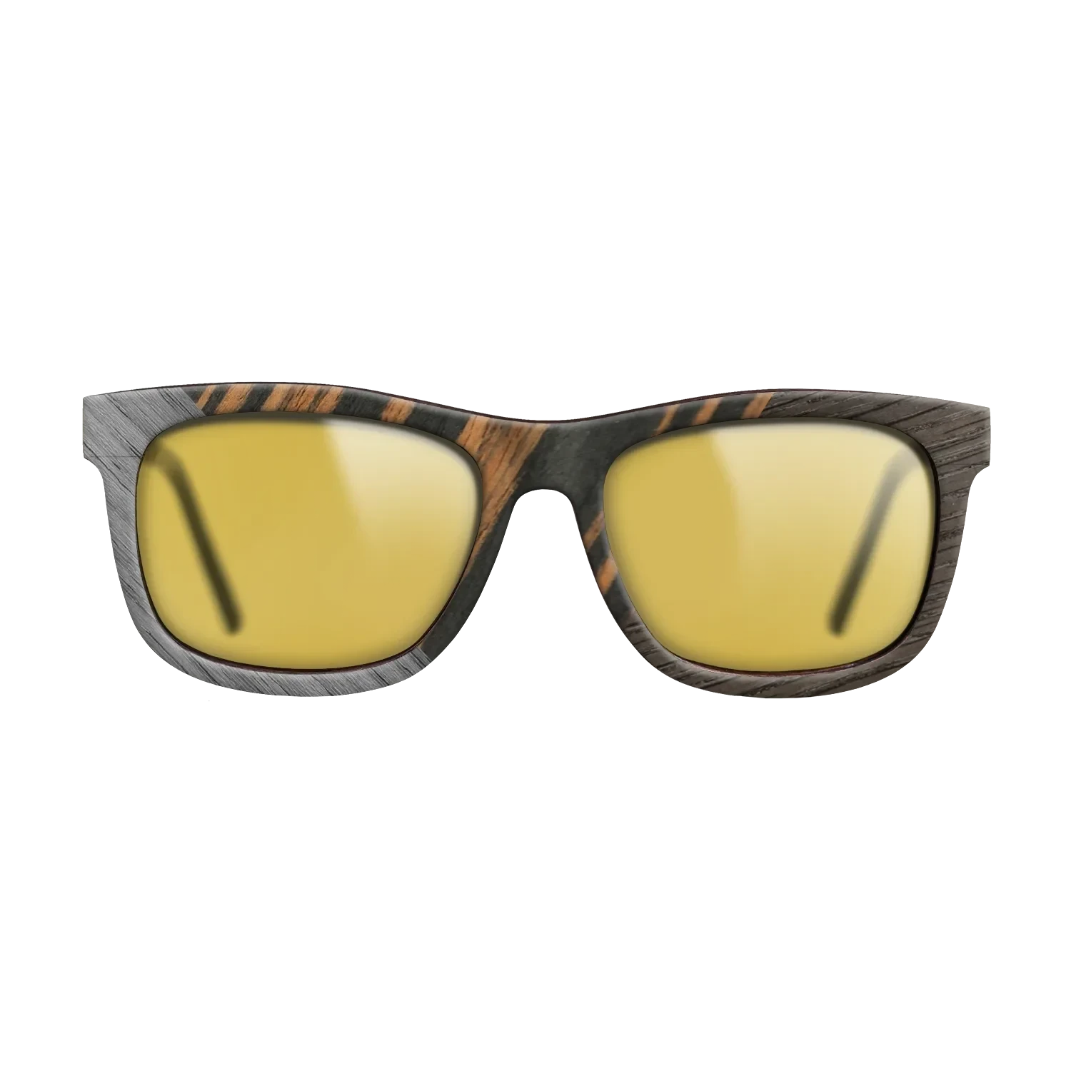 Koa,Fumed Oak,Purpleheart: Angle Cut - The Hero - Square - 1384 - SIRIS wood optic