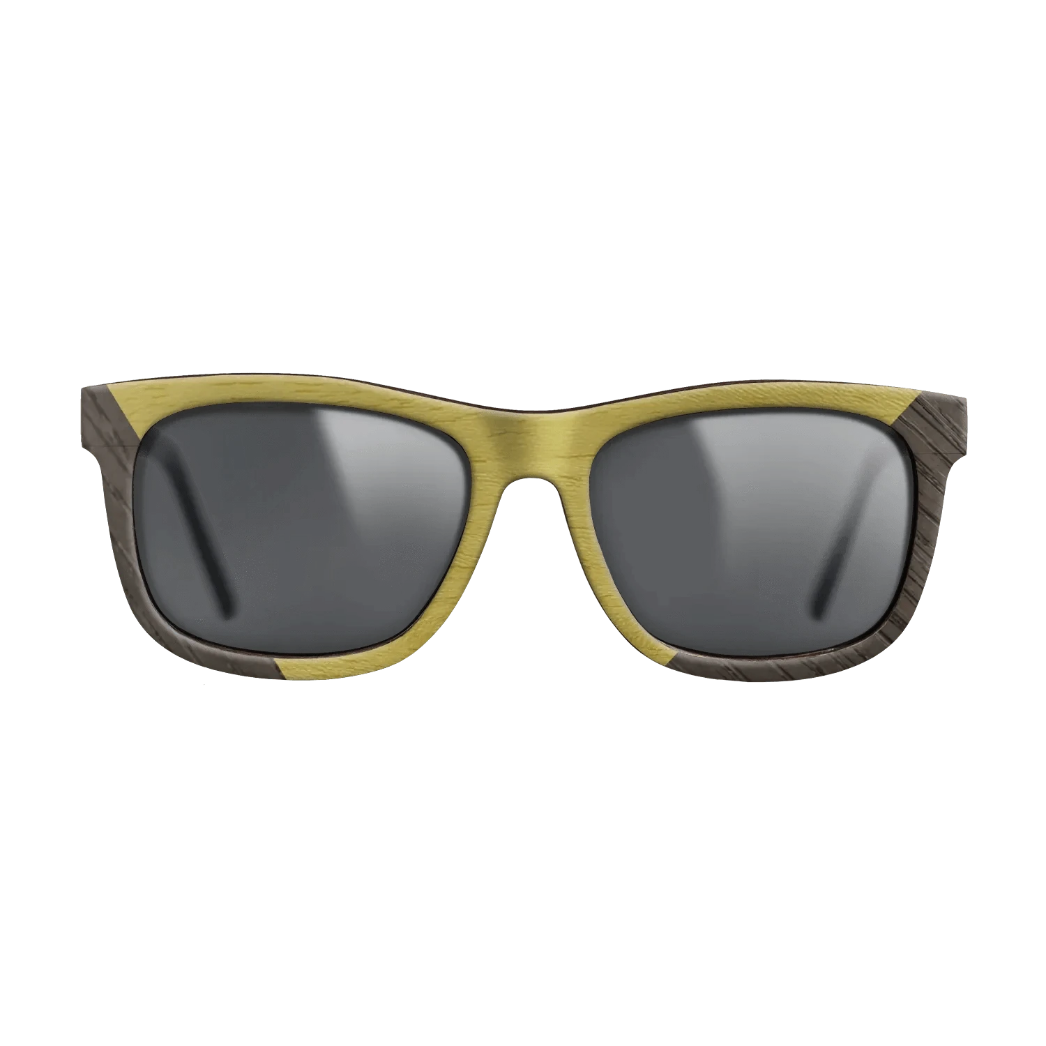 Koa,Fumed Oak,Poplar Dyed: Yellow: Angle Cut - The Hero - Square - 1517 - SIRIS wood optic