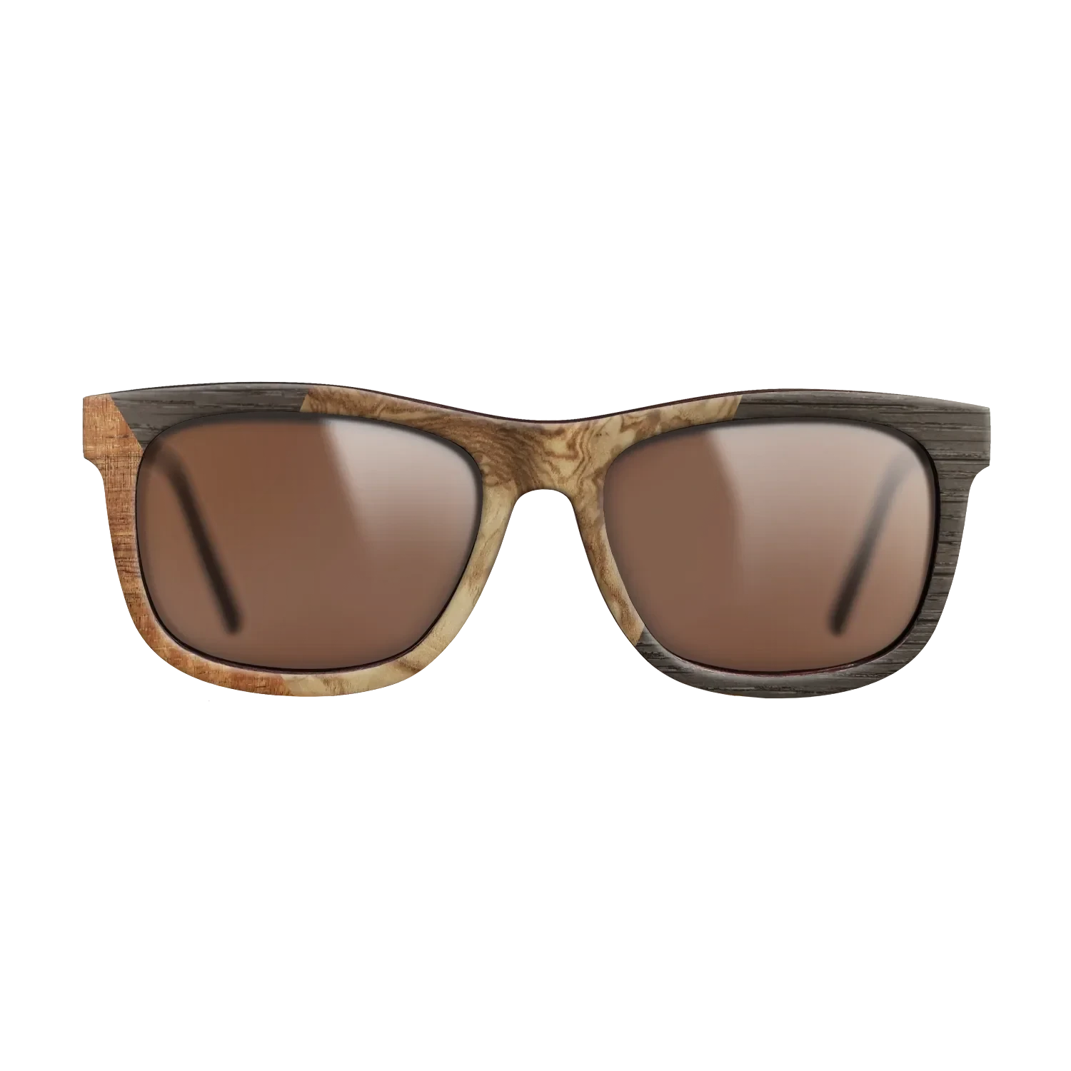 Koa,Olive Burl,Fumed Oak: Bauhaus - The Hero - Square - 1598 - SIRIS wood optic