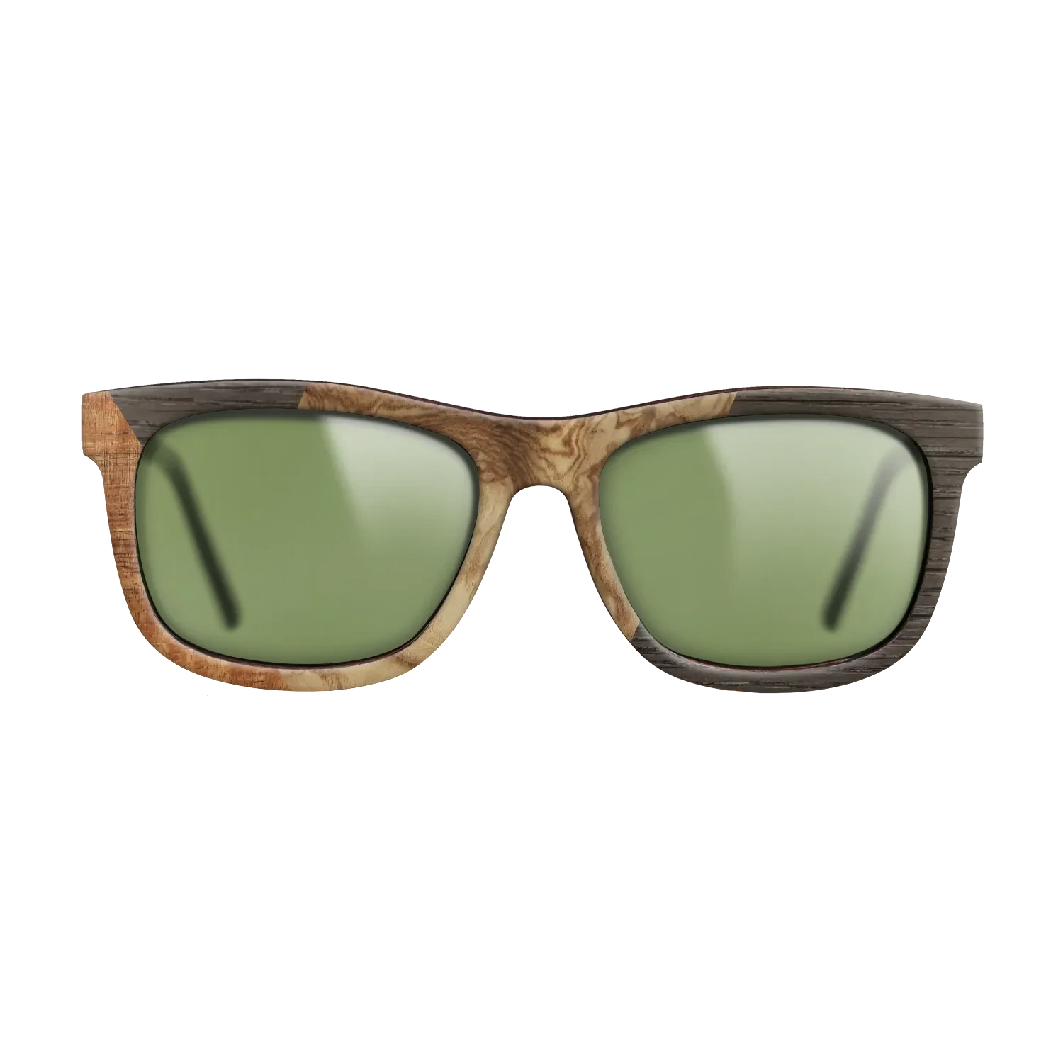 Koa,Olive Burl,Fumed Oak: Bauhaus - The Hero - Square - 1598 - SIRIS wood optic