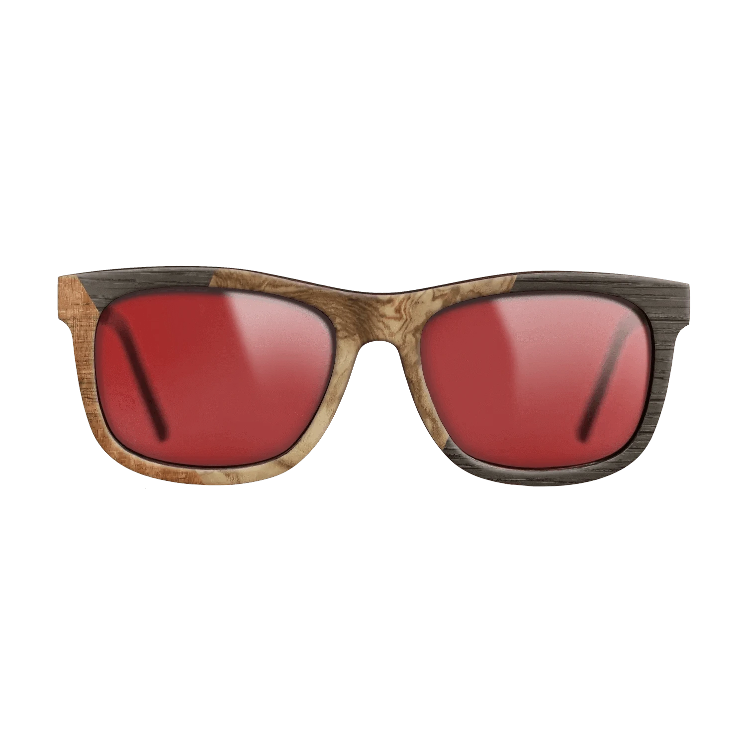 Koa,Olive Burl,Fumed Oak: Bauhaus - The Hero - Square - 1598 - SIRIS wood optic
