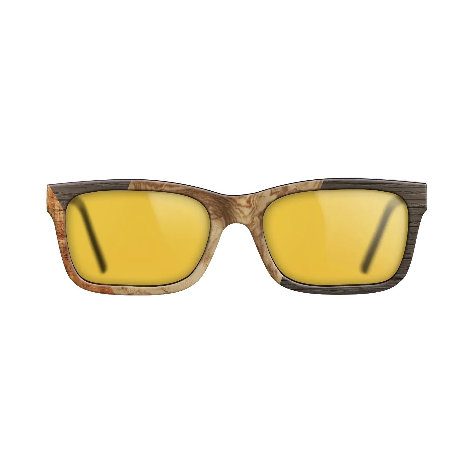 Koa,Olive Burl,Fumed Oak: Bauhaus - The Sage - Rectangle - 1598 - SIRIS wood optic