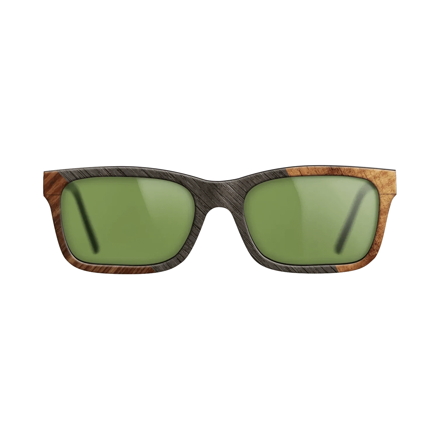 Kingwood,Fumed Oak,Koa: Angle Cut - The Sage - Rectangle - 679 - SIRIS wood optic