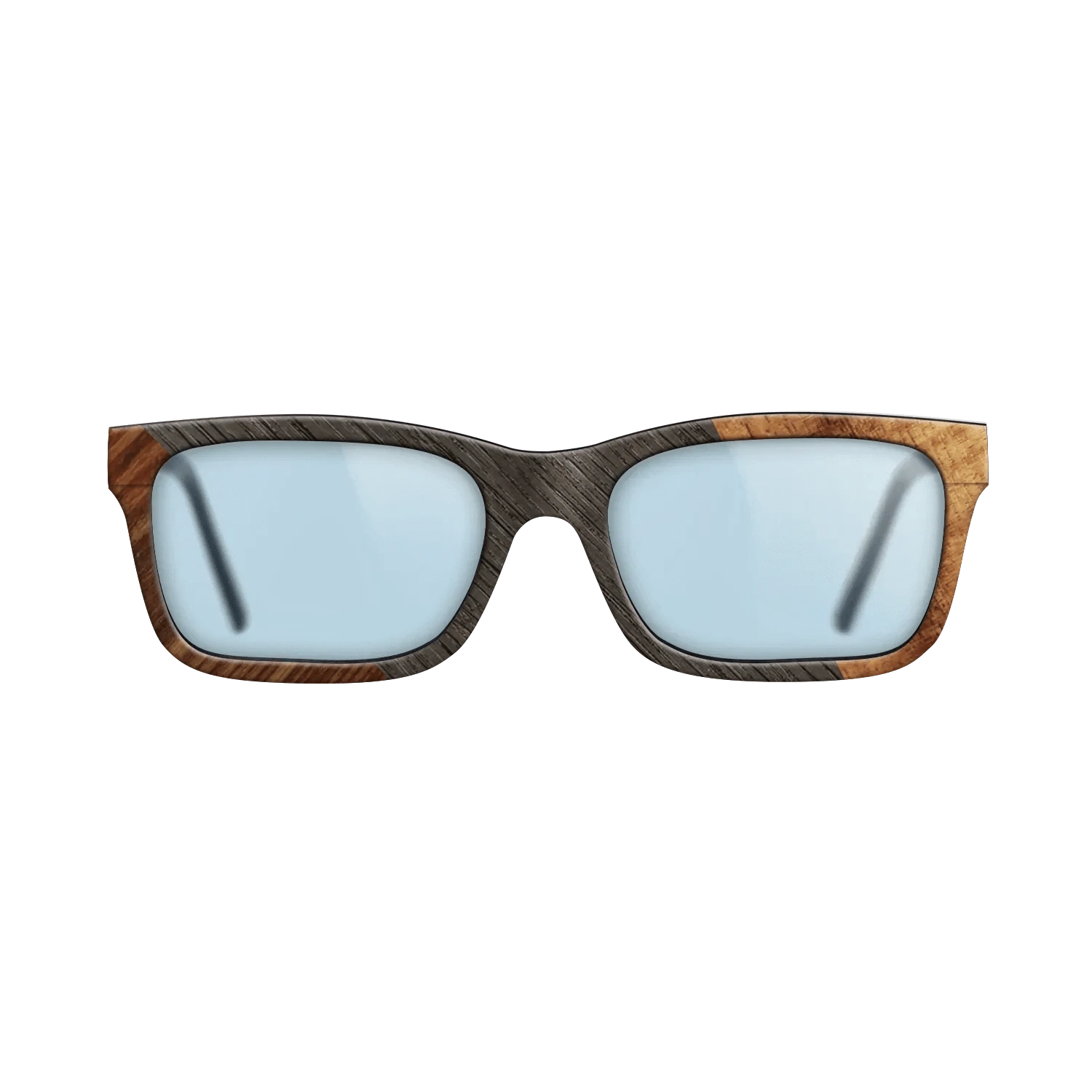 Kingwood,Fumed Oak,Koa: Angle Cut - The Sage - Rectangle - 679 - SIRIS wood optic