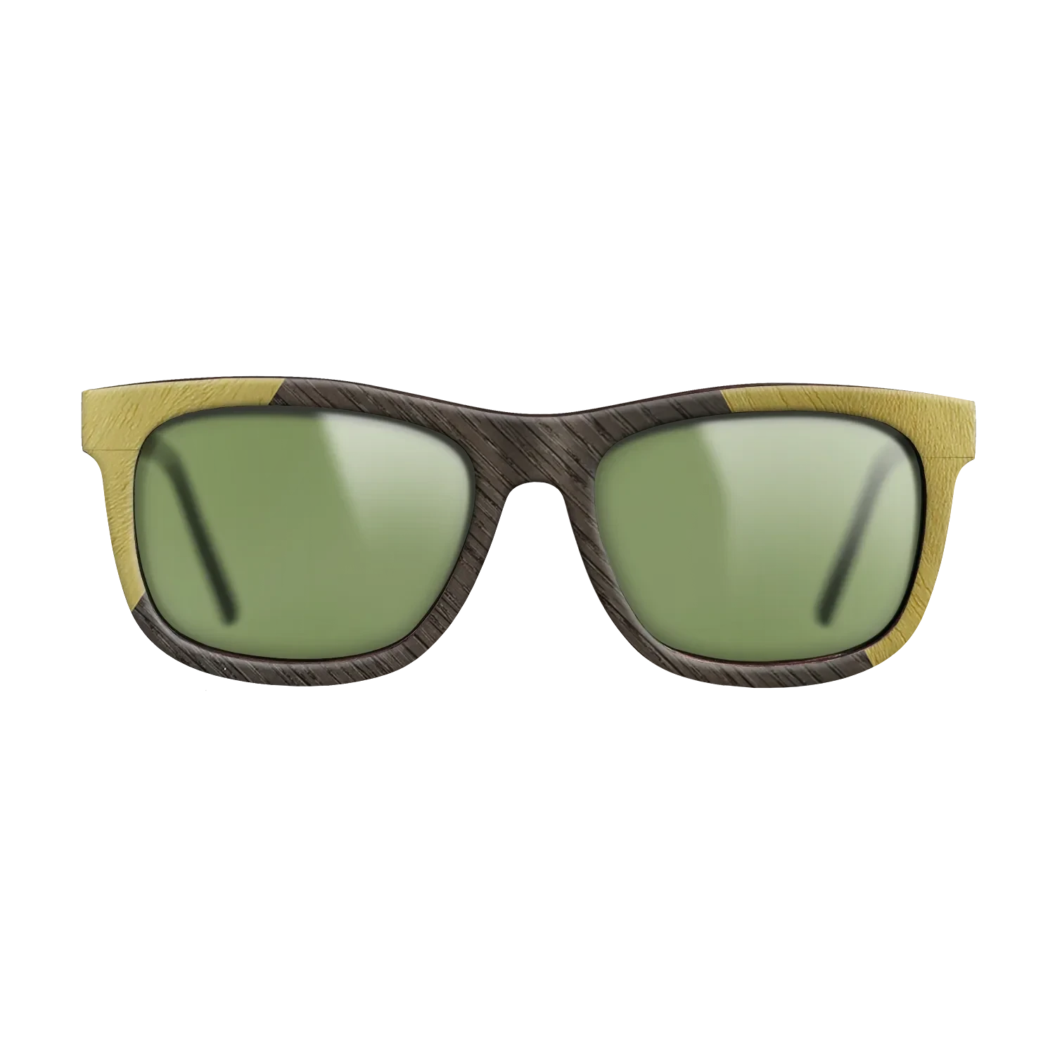 Rosewood Reconstituted,Poplar Dyed: Yellow,Fumed Oak: Angle Cut - The Hero - Square - 1350 - SIRIS wood optic