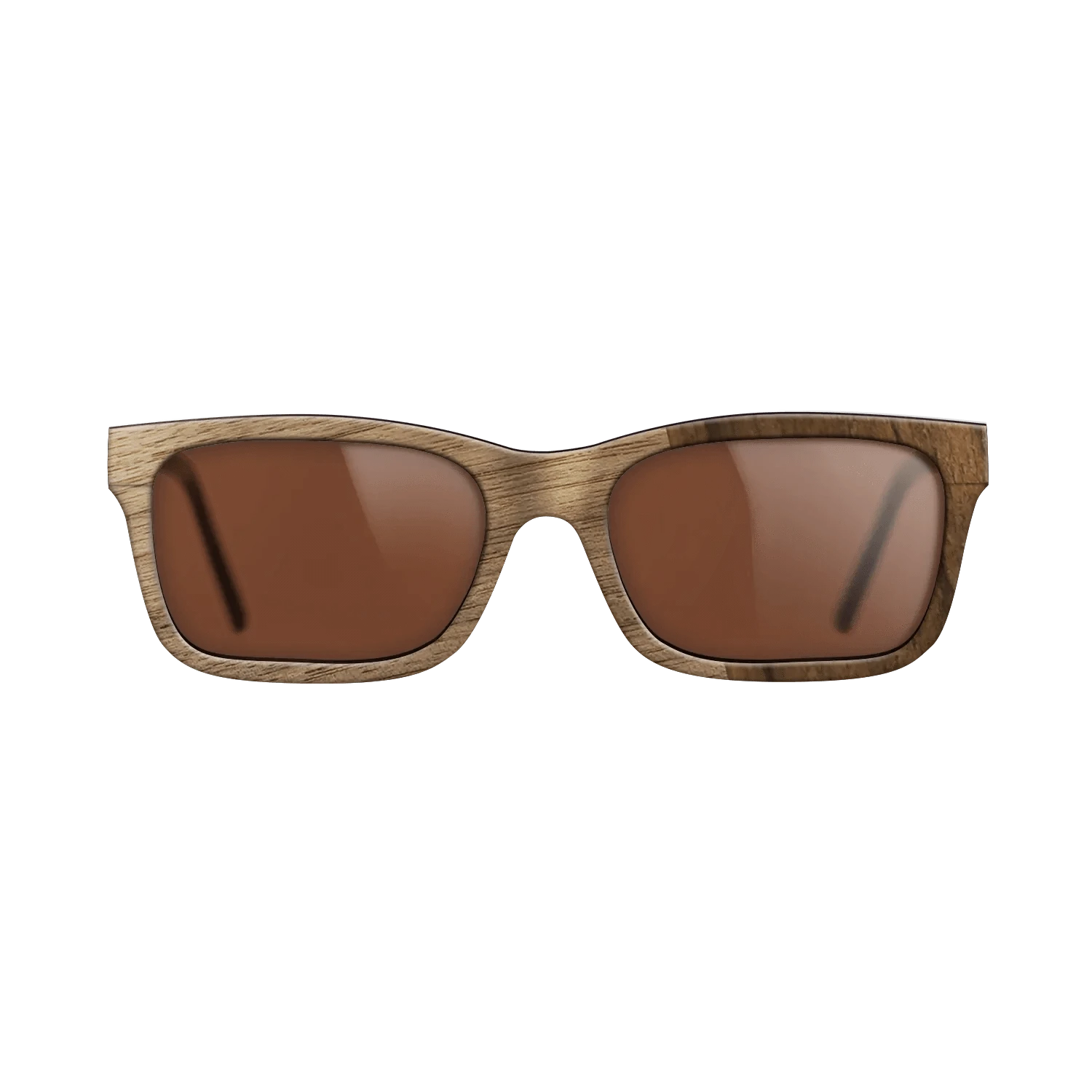 Ziricote Dark Quartered,Wenge,Walnut: Straight Grain: Angle Cut - The Sage - Rectangle - 1081 - SIRIS wood optic